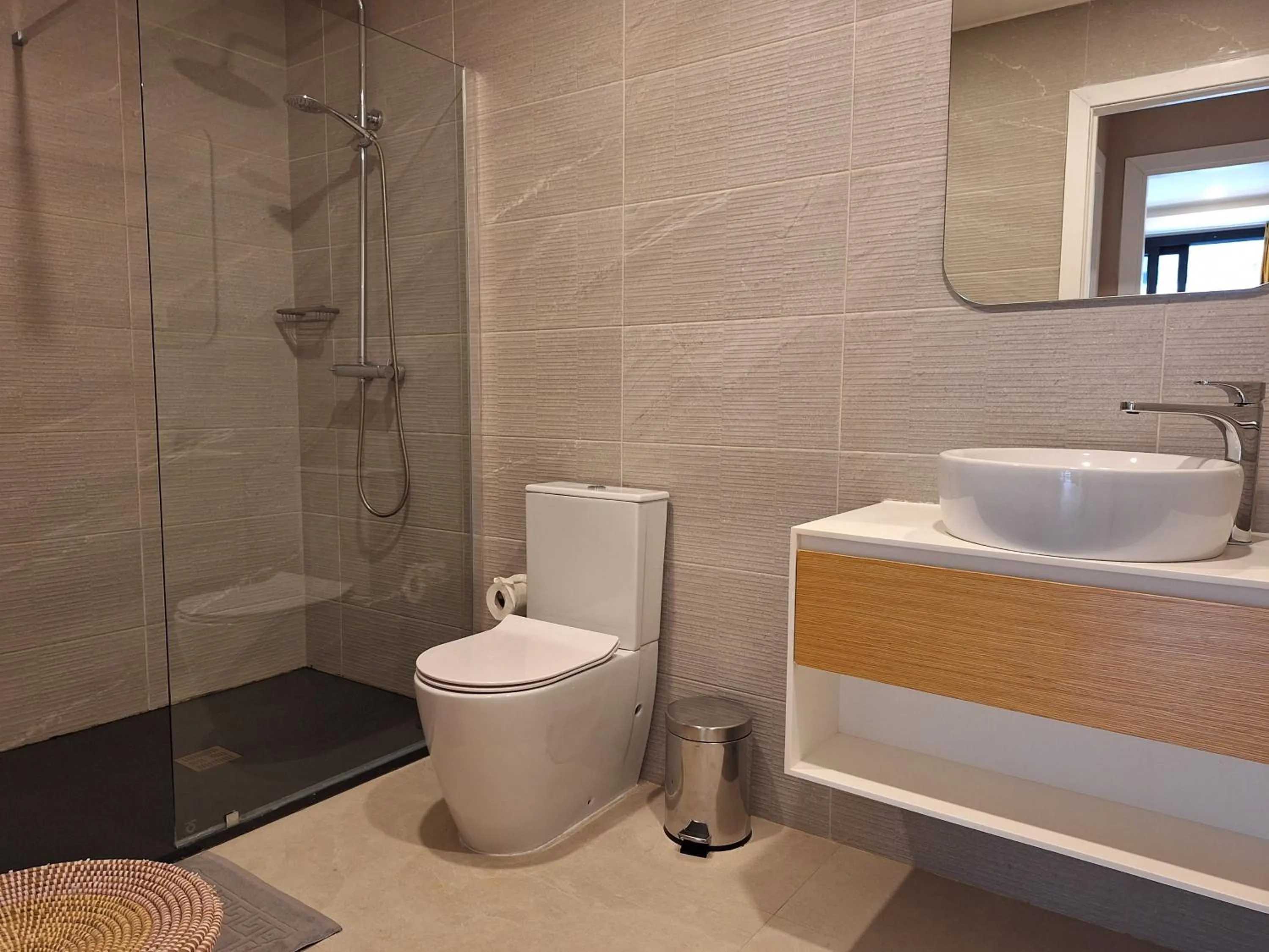 Shower in Kololi Sands Apartments