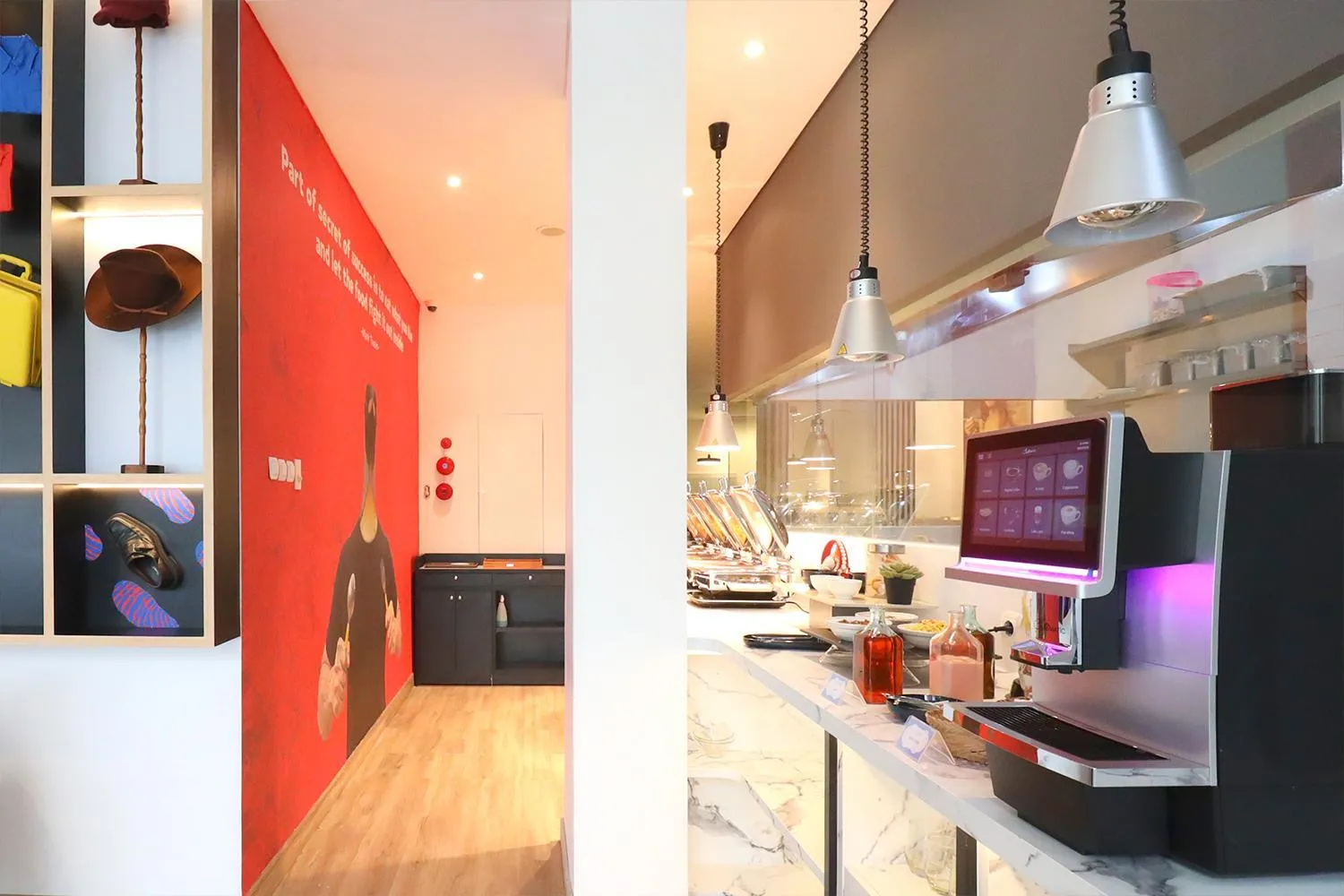 Restaurant/places to eat in Everyday Smart Hotel Mayestik
