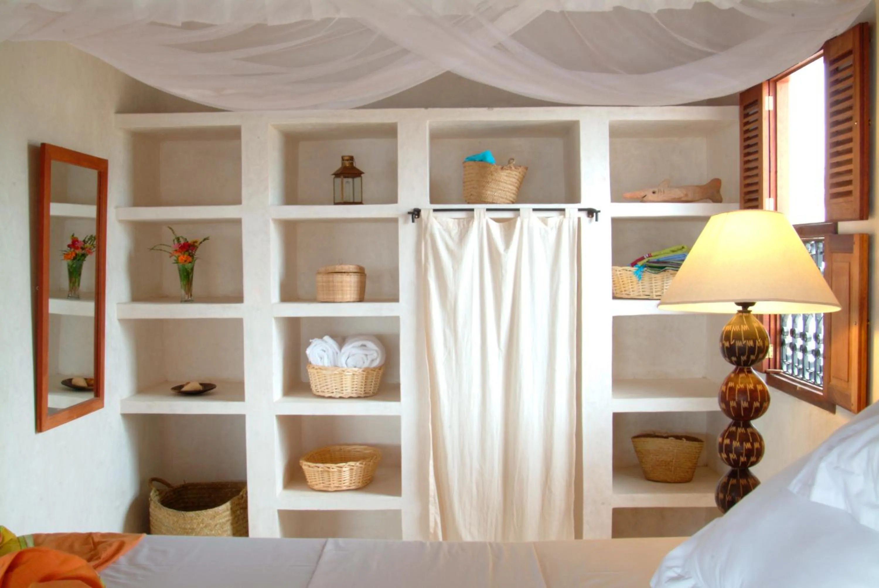 Bed in LAMU HOUSE