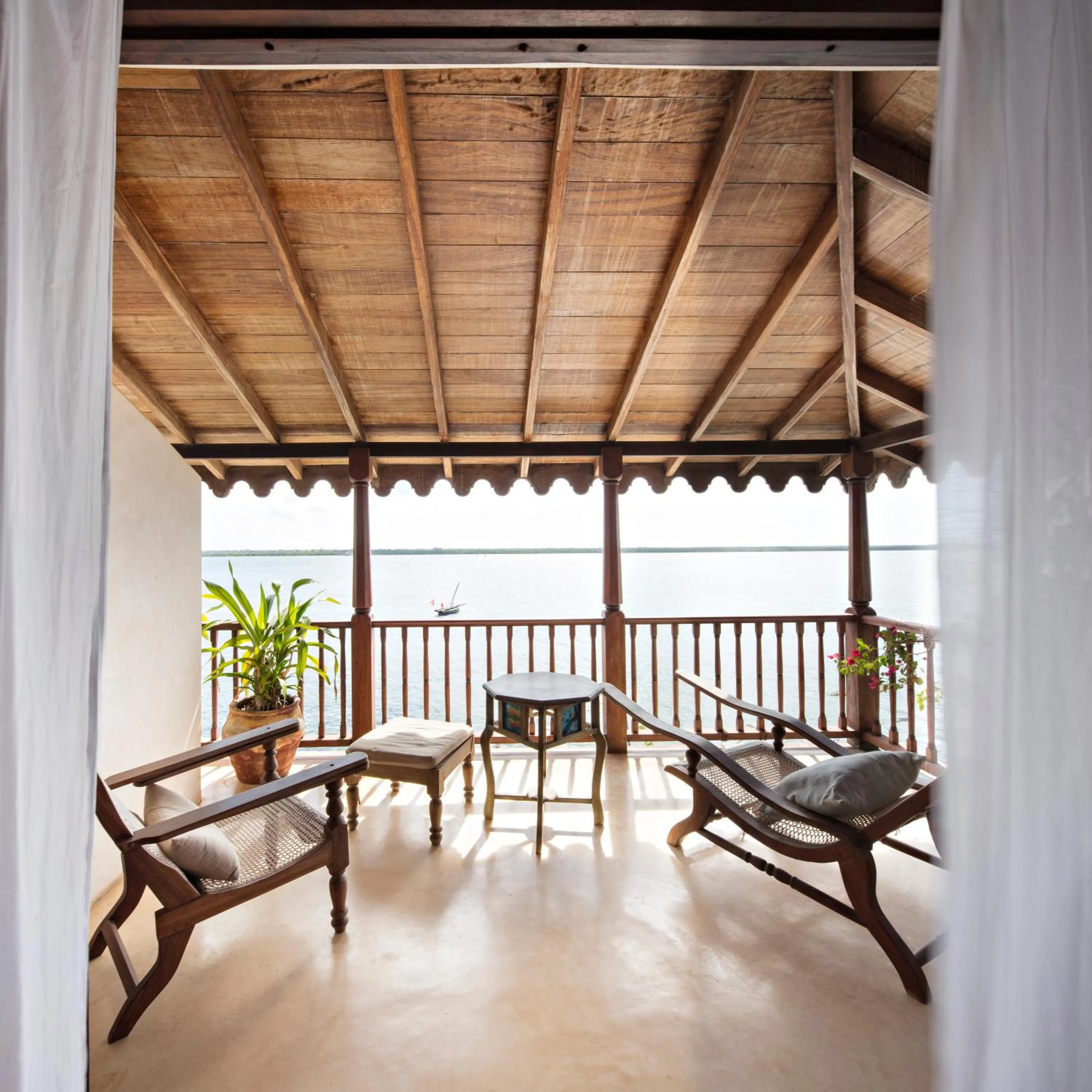 Balcony/Terrace in LAMU HOUSE