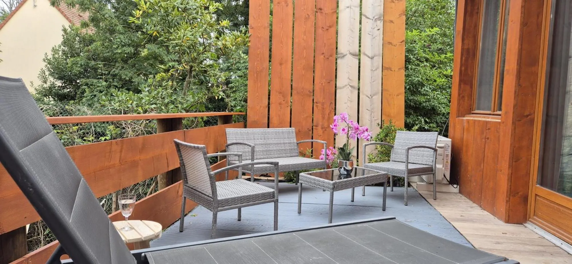 Balcony/Terrace in Kilomètre 99