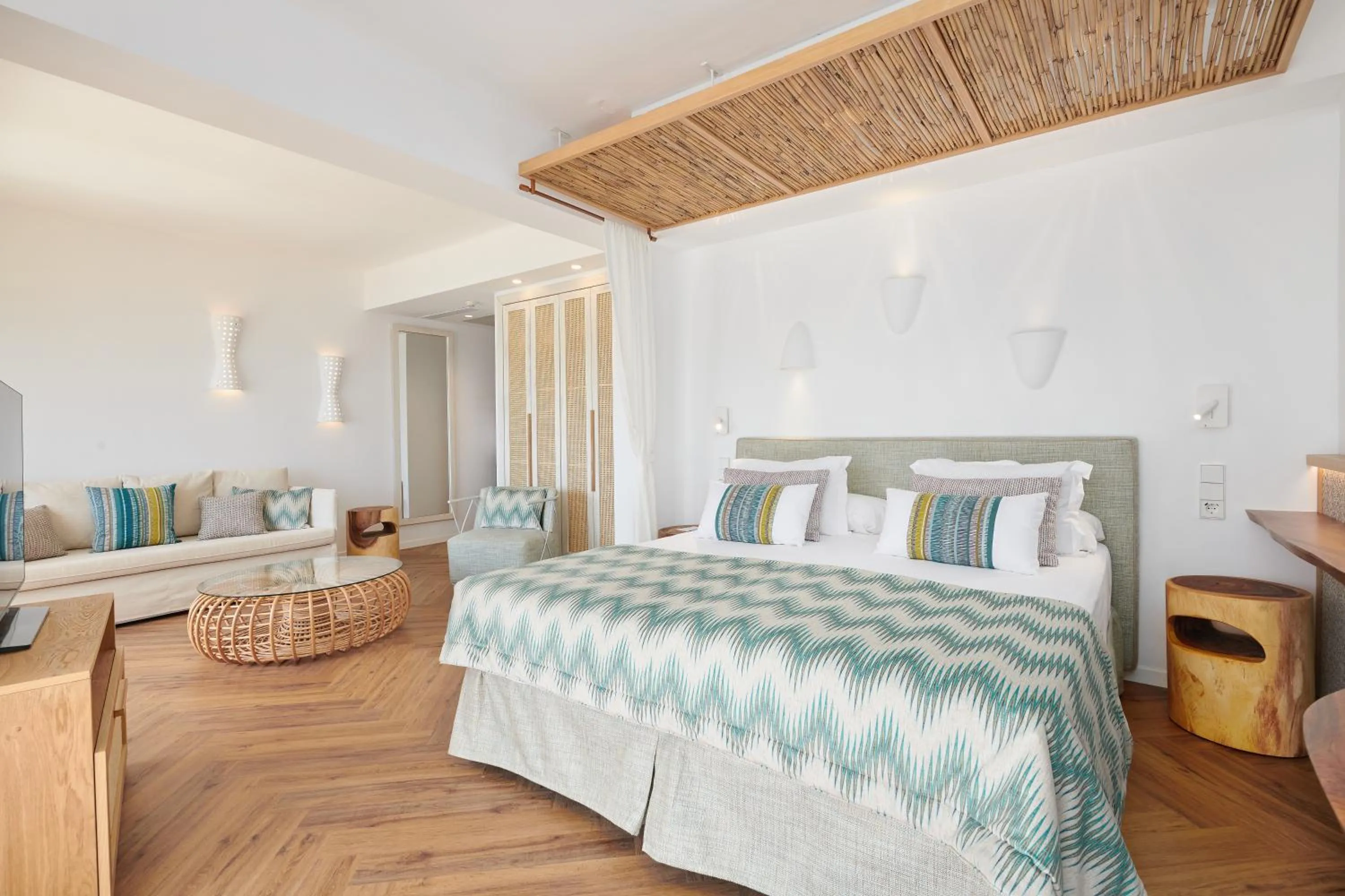 Photo of the whole room, Bed in El Somni Ibiza Dream Hotel by Grupotel