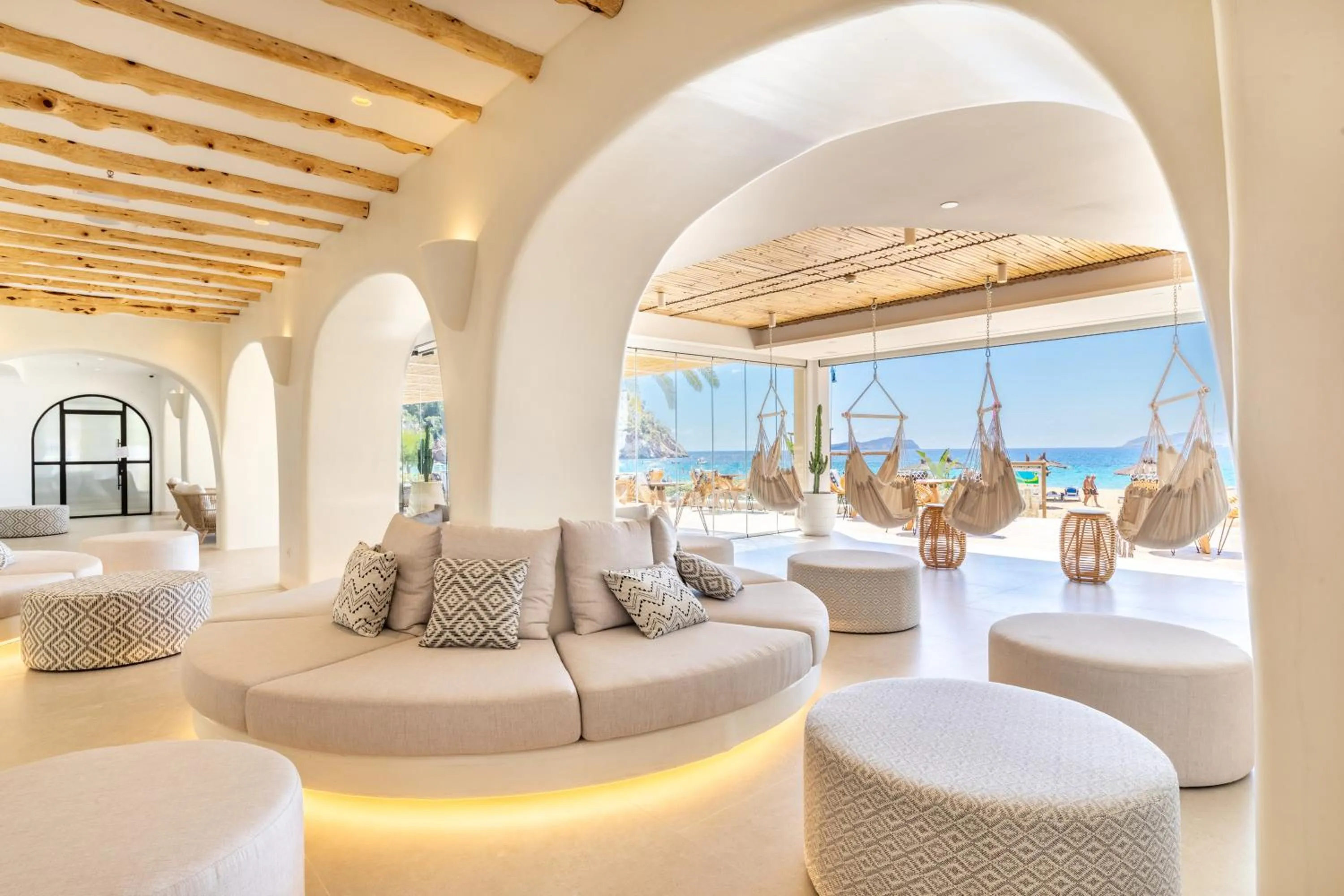 Living room in El Somni Ibiza Dream Hotel by Grupotel