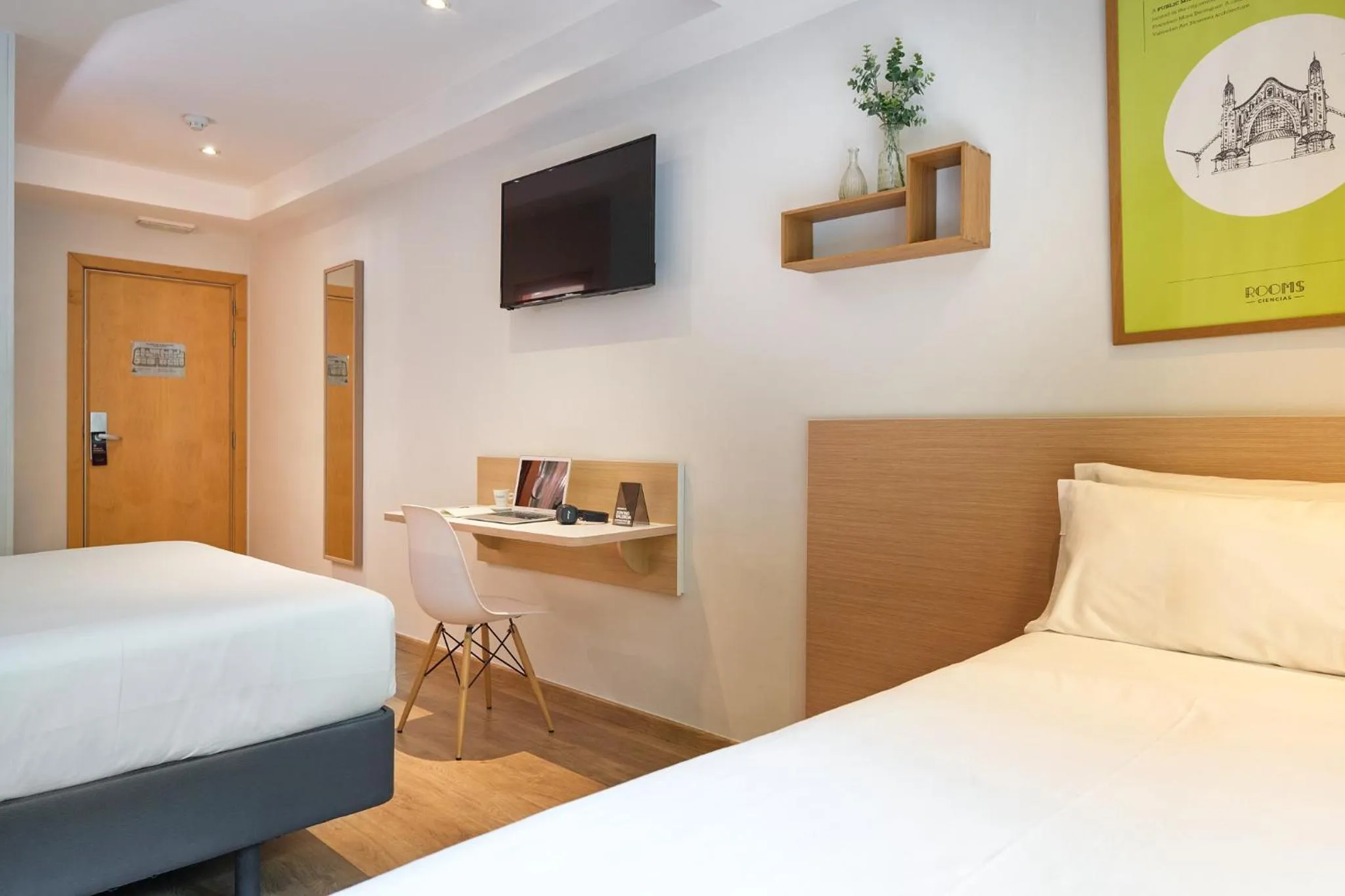 Bedroom, Bed in Rooms Ciencias