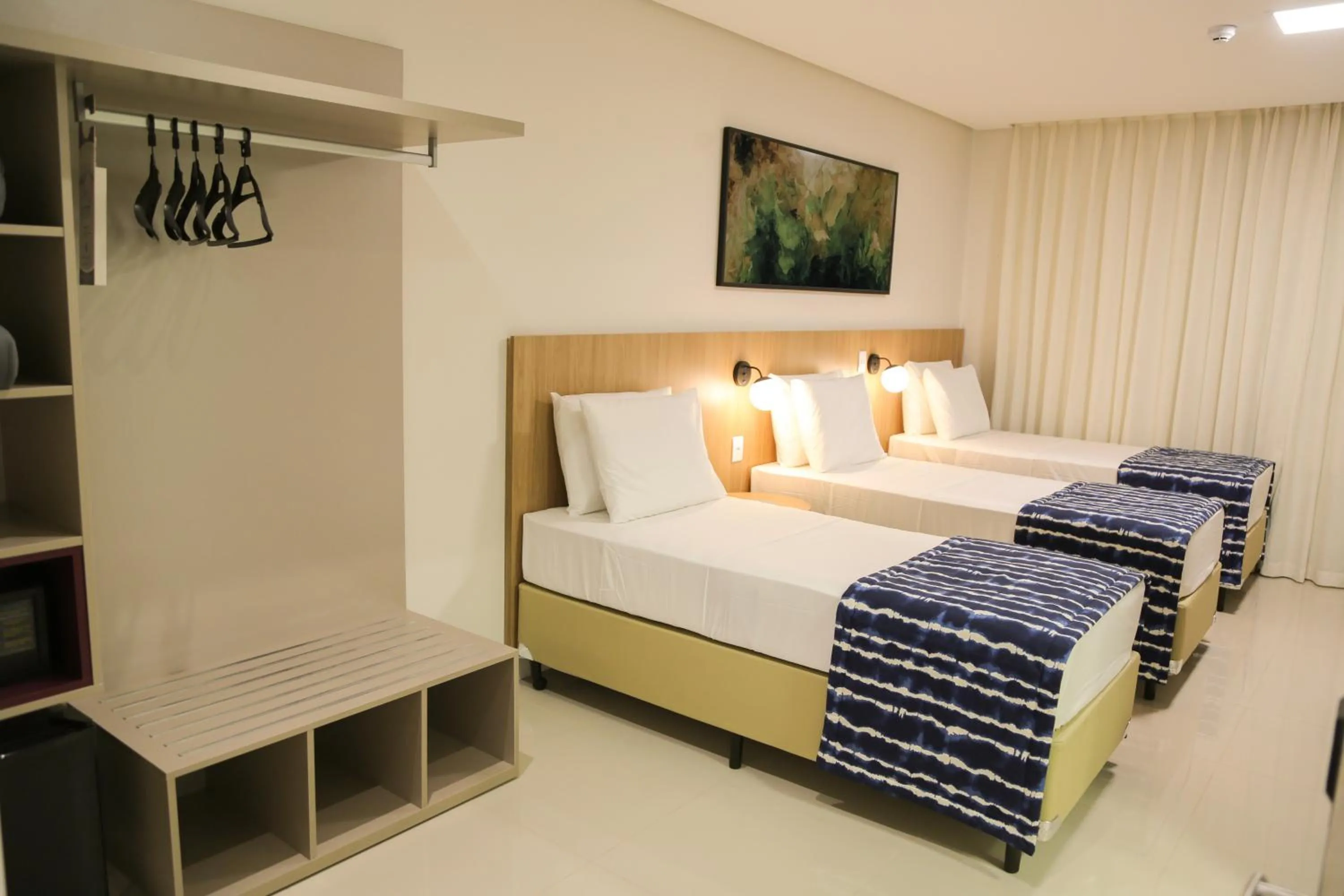 Bed in Trento Hotel Guaíra by Unna