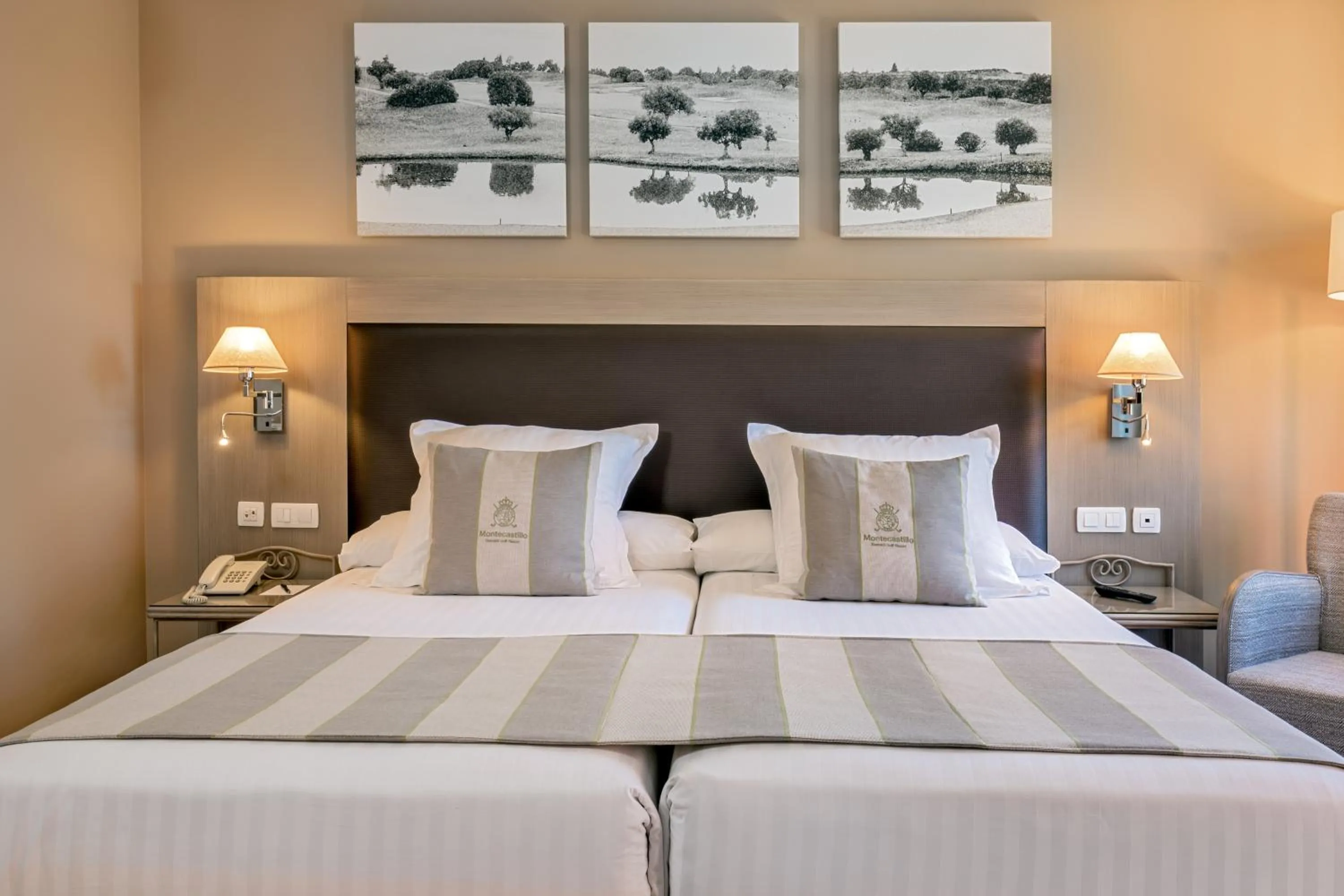 Bed in Barceló Montecastillo Golf