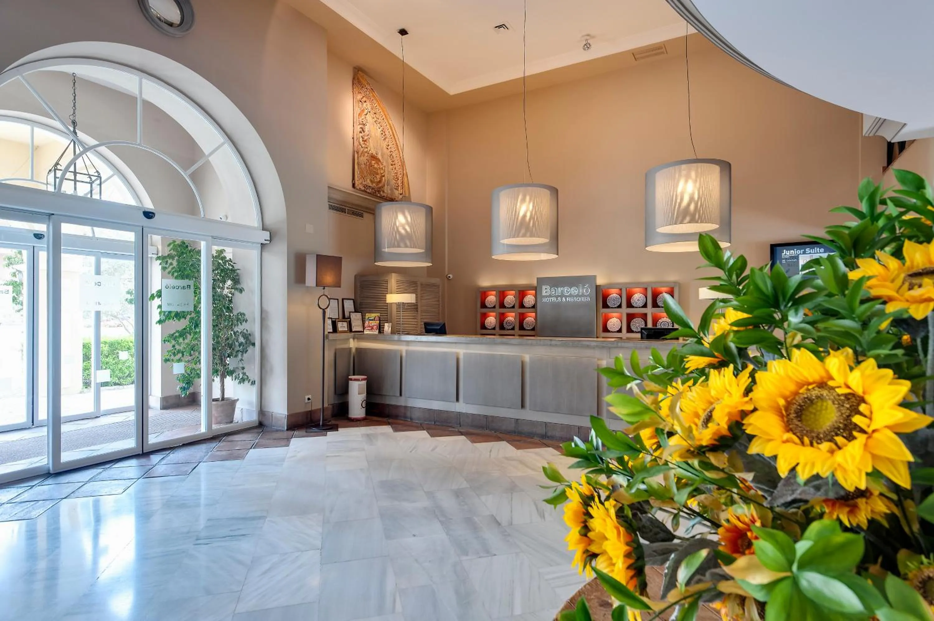 Lobby or reception in Barceló Montecastillo Golf