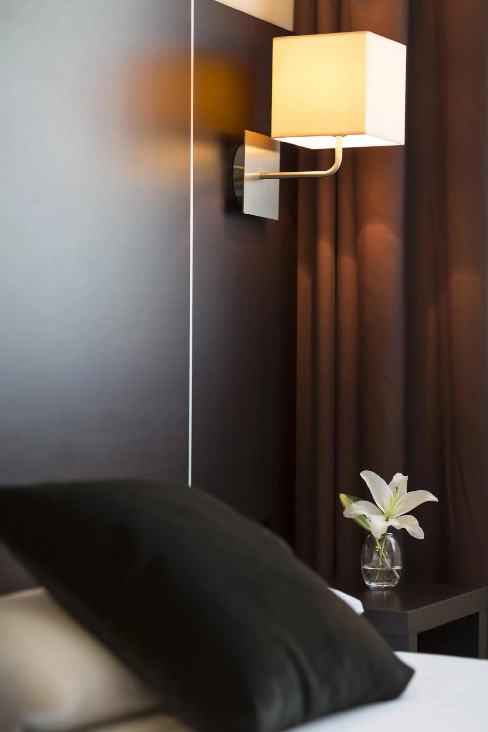 Bed in Hotel Plazaola