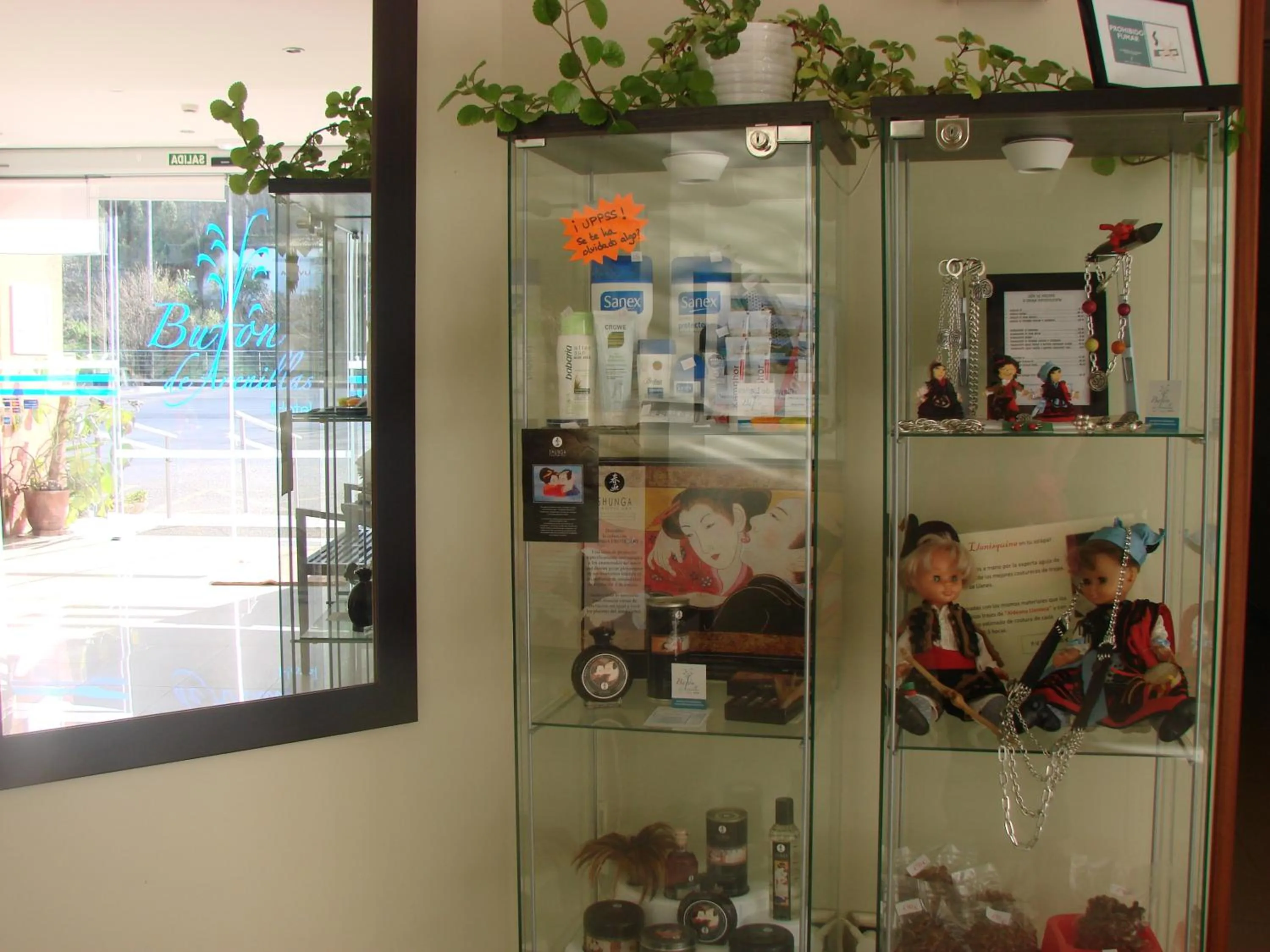 Decorative detail in Hotel Bufon de Arenillas