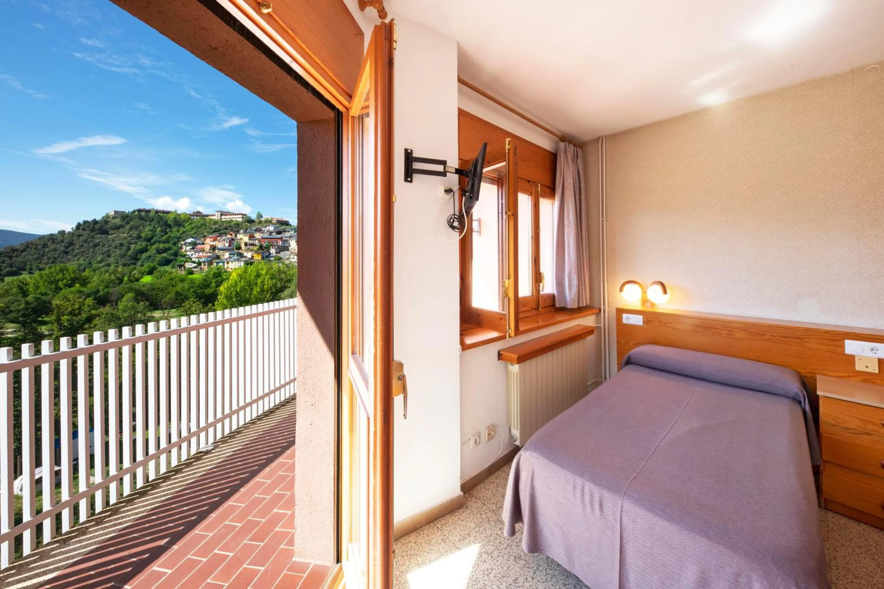 Bed in Hotel Restaurante La Glorieta