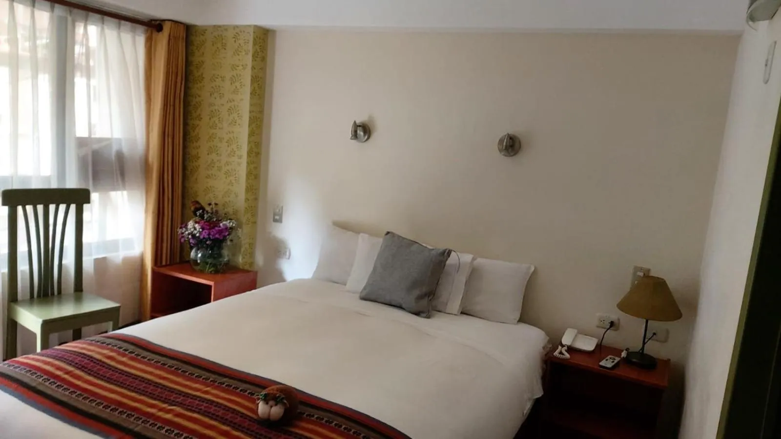 Bed in Hotel Pucara Machupicchu