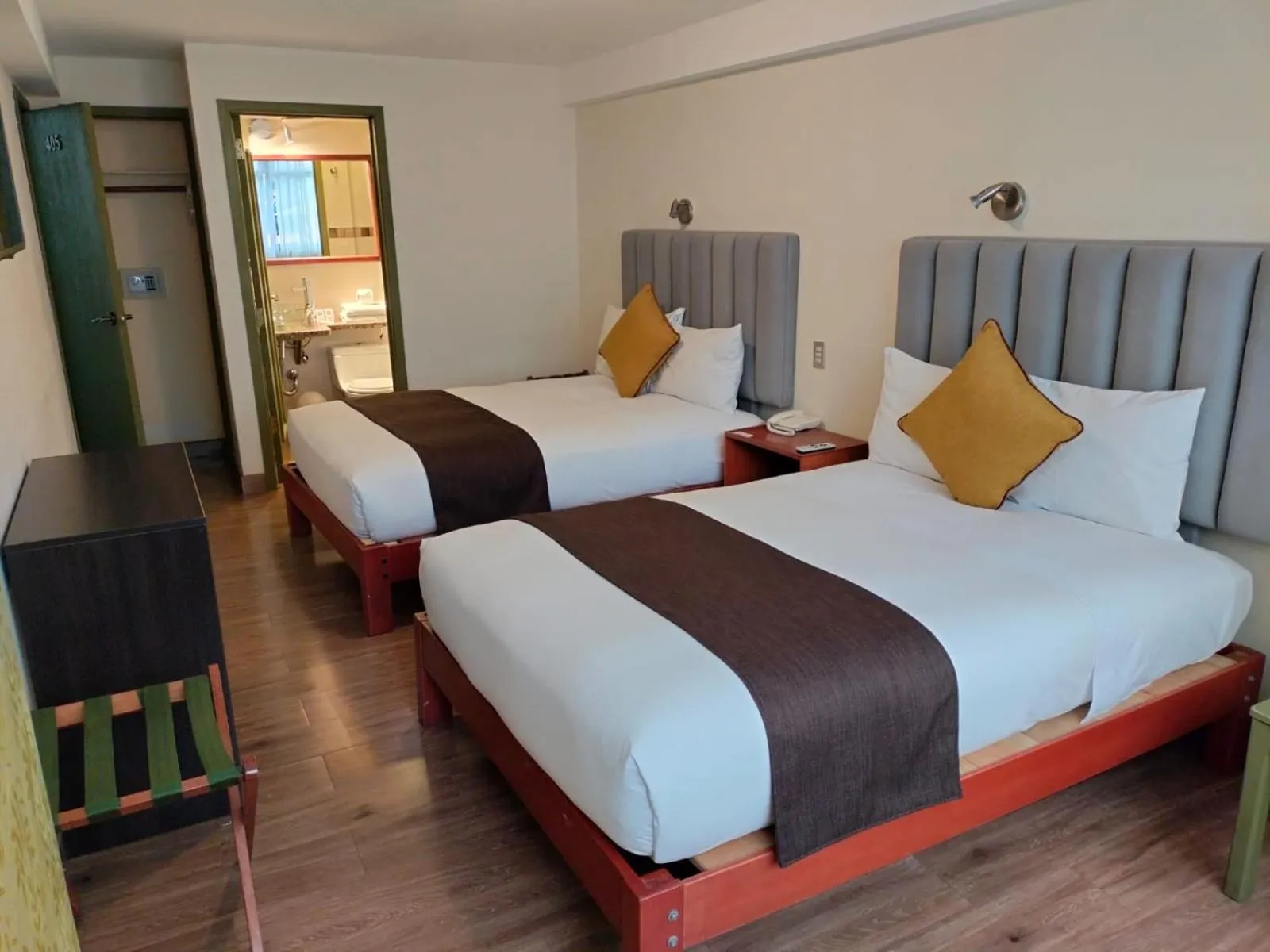 Bed in Hotel Pucara Machupicchu