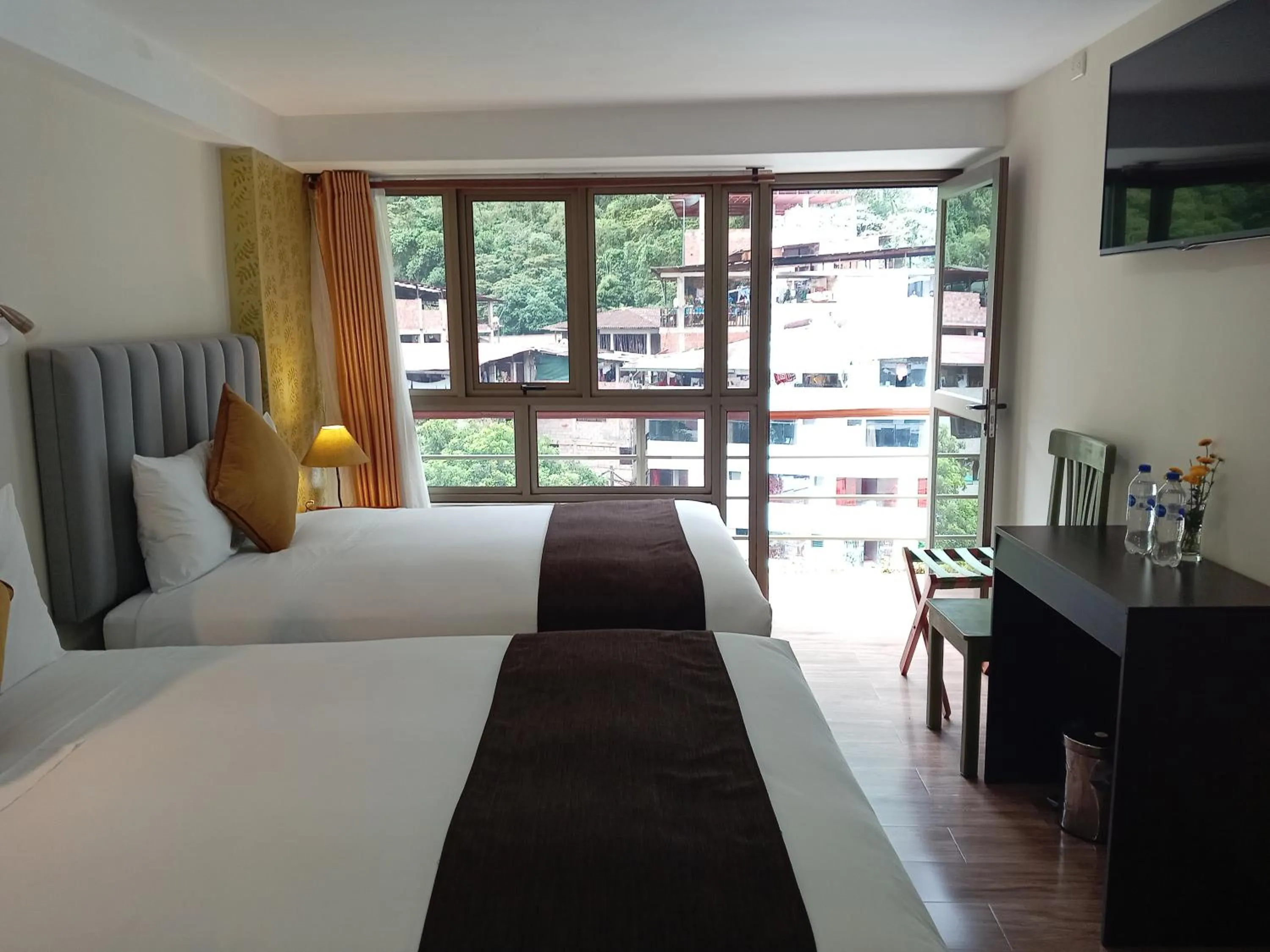 Bed in Hotel Pucara Machupicchu