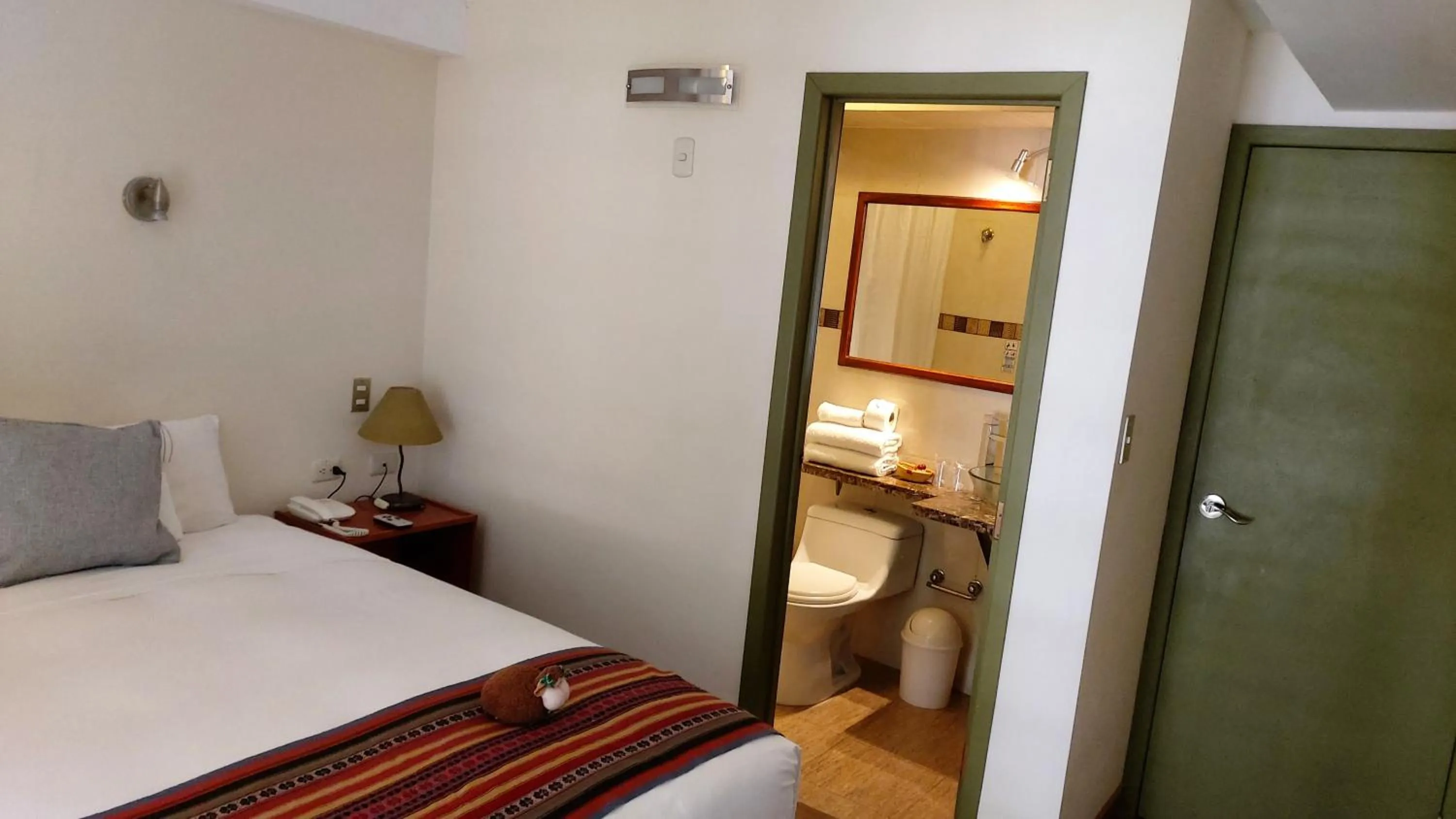 Bed in Hotel Pucara Machupicchu