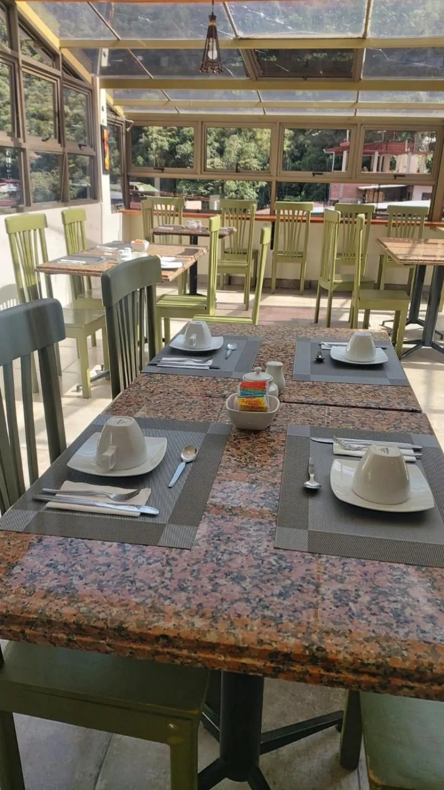 Dining area in Hotel Pucara Machupicchu