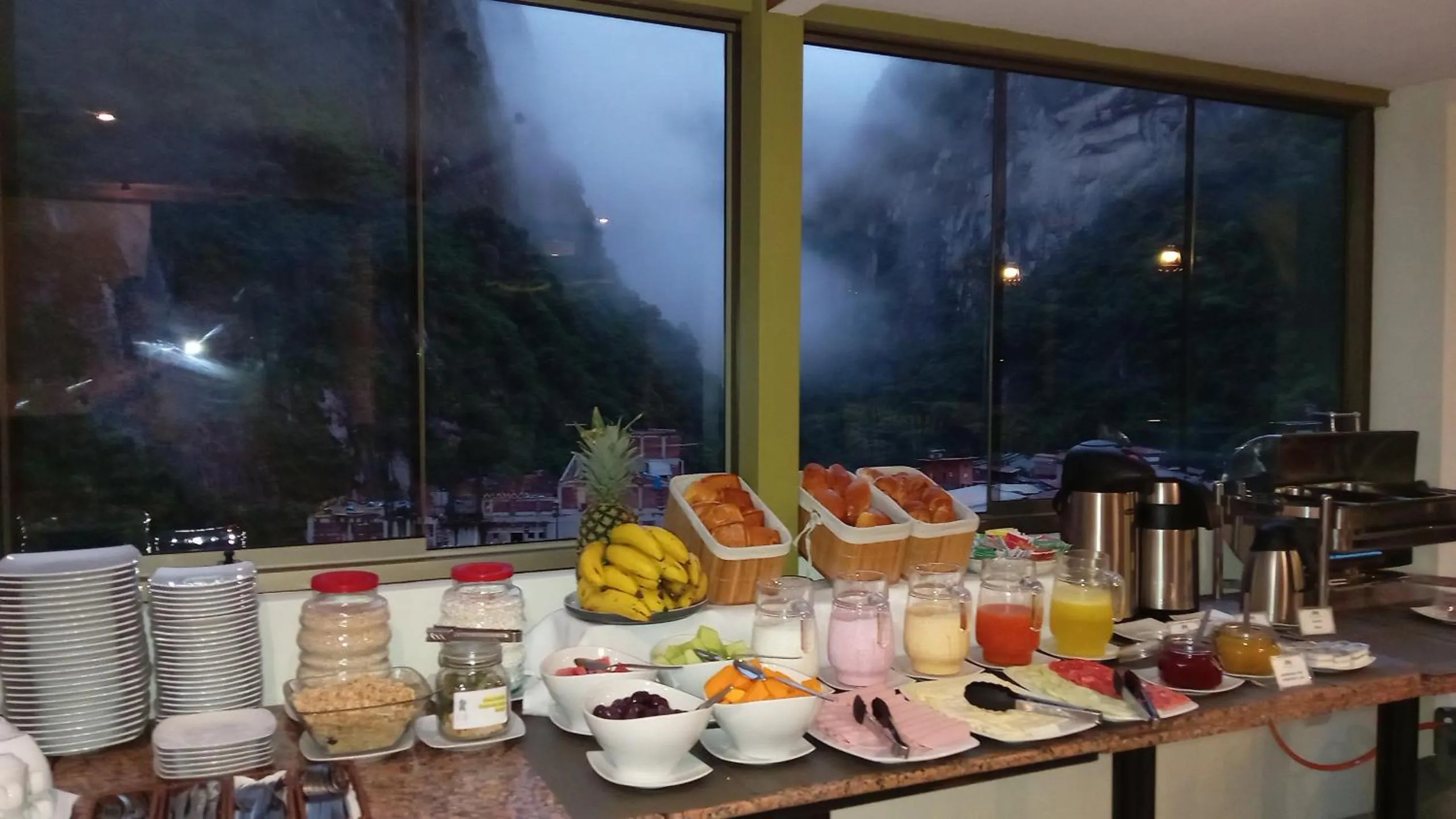 Breakfast in Hotel Pucara Machupicchu
