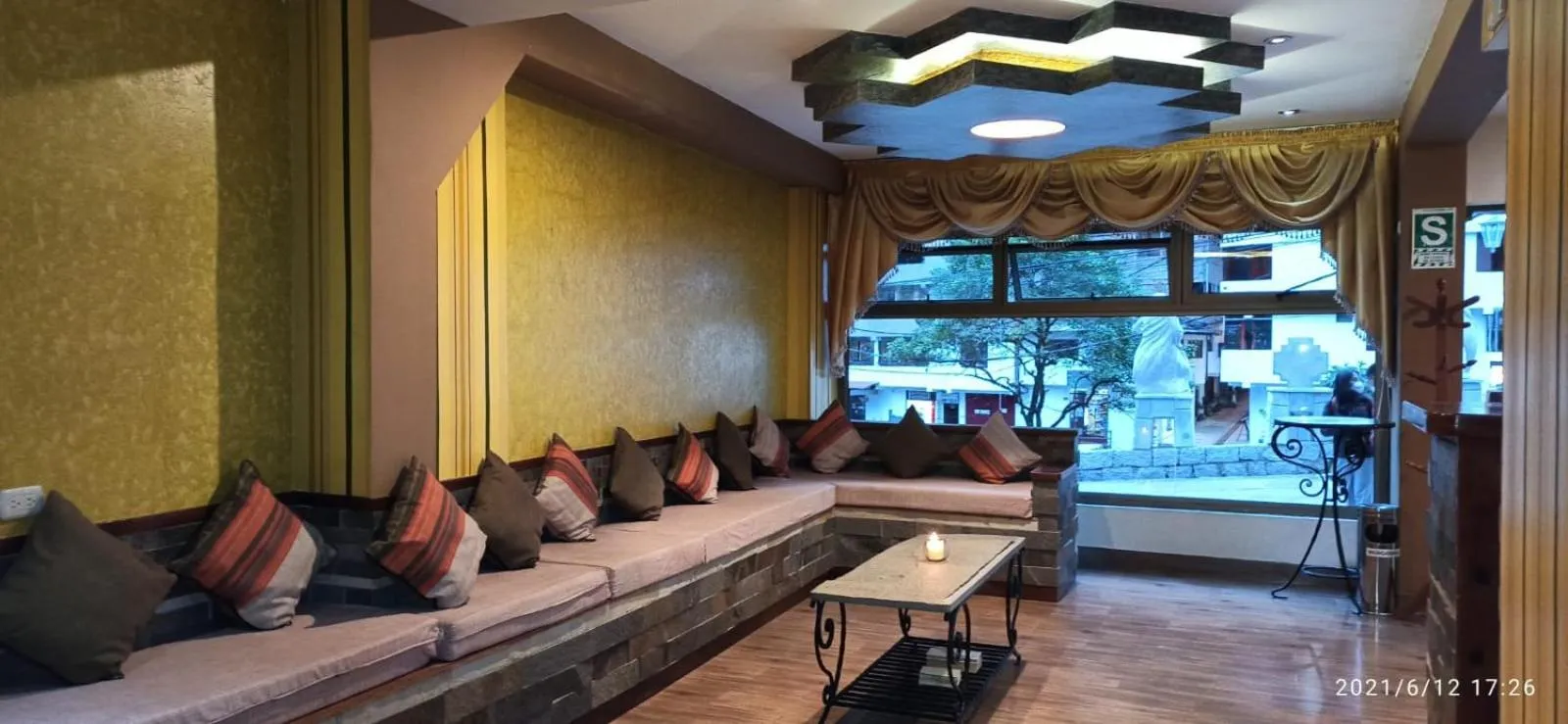 Living room in Hotel Pucara Machupicchu