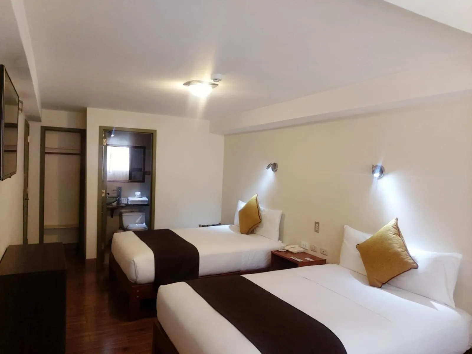 Bed in Hotel Pucara Machupicchu