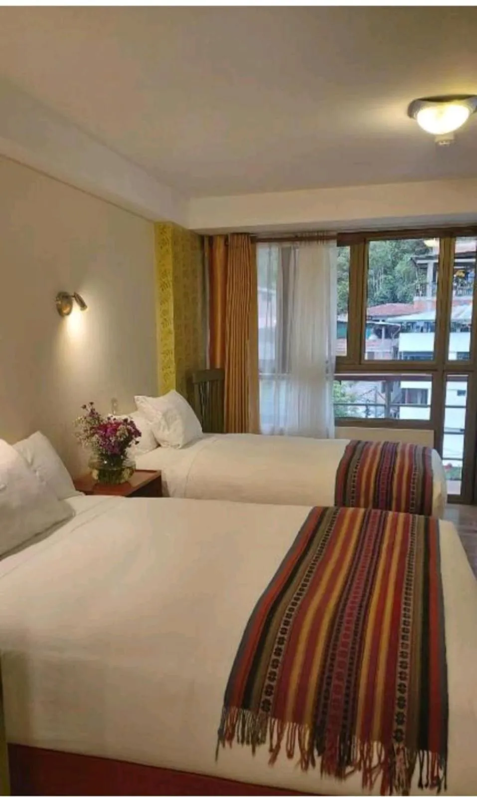 Bed in Hotel Pucara Machupicchu