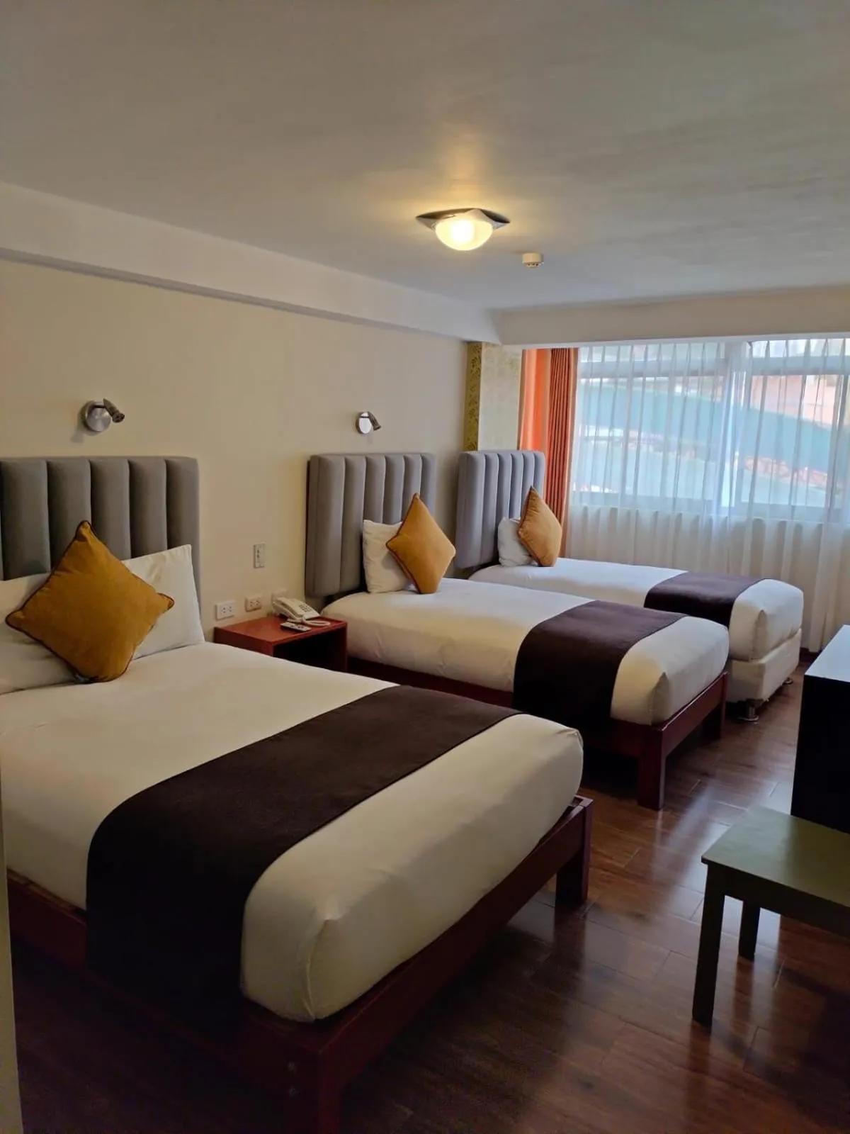 Bed in Hotel Pucara Machupicchu