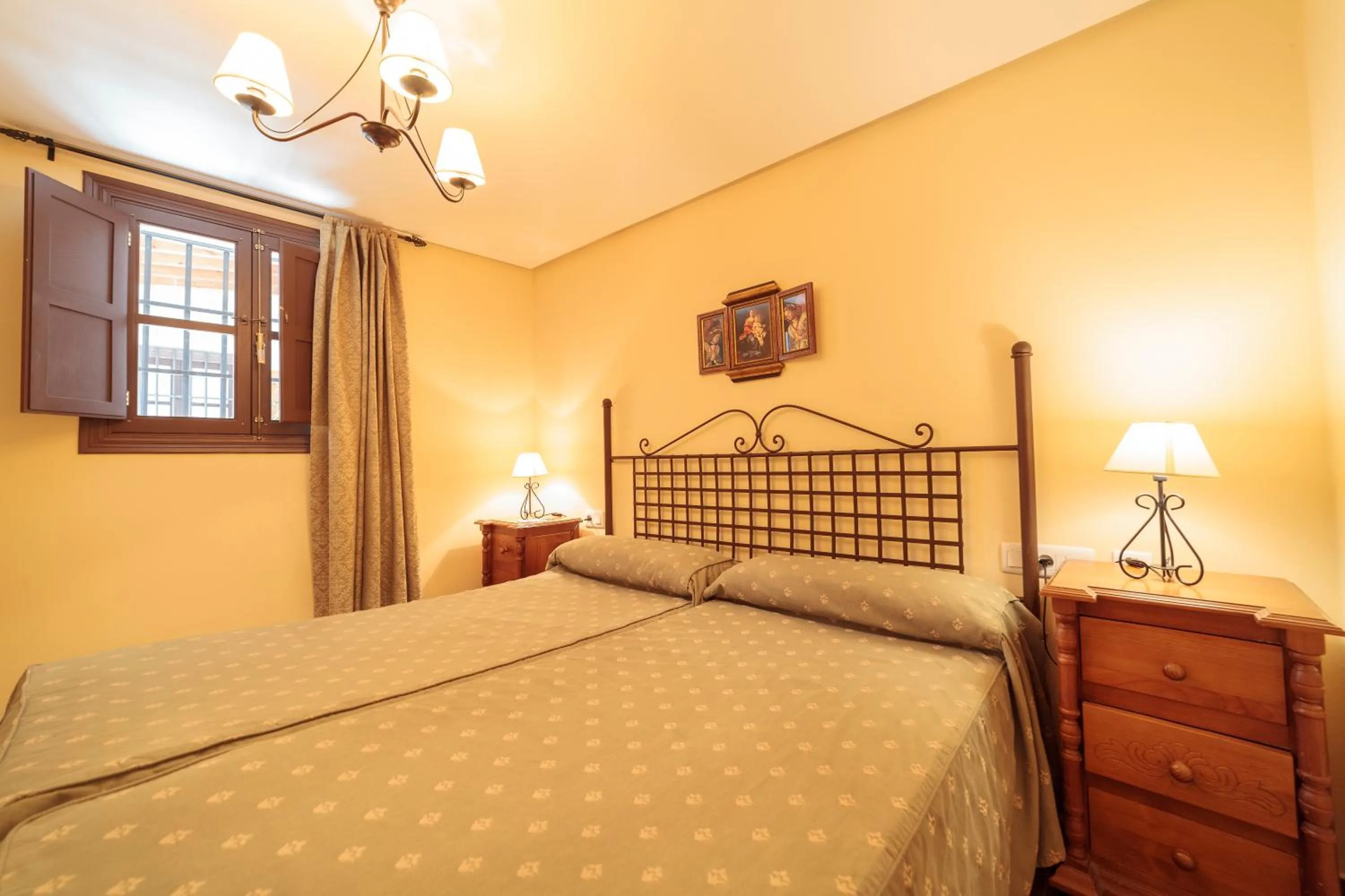 Bed in Casa Palacio de los Leones