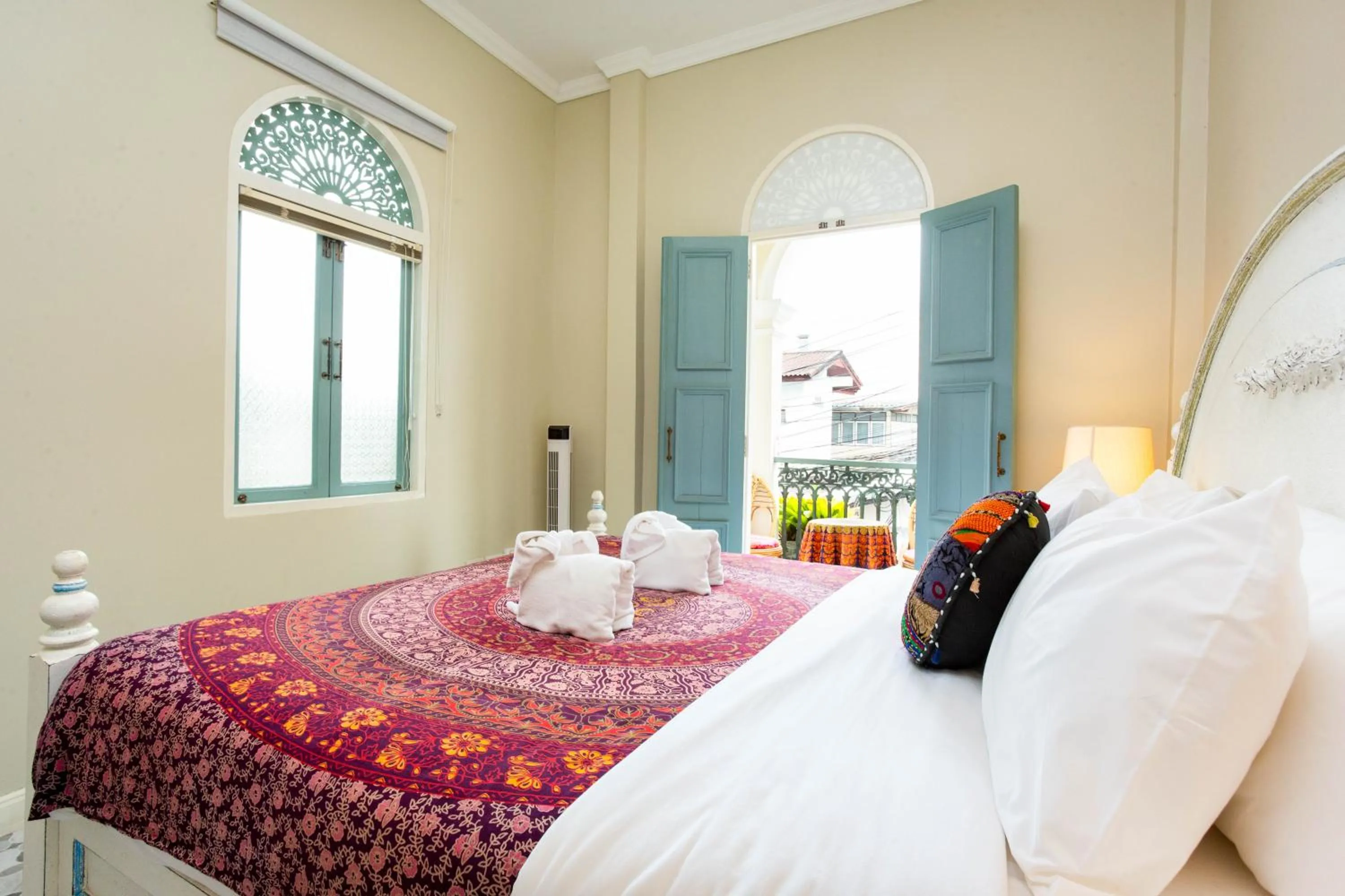 Bedroom, Bed in Pran At Kumuang Boutique House