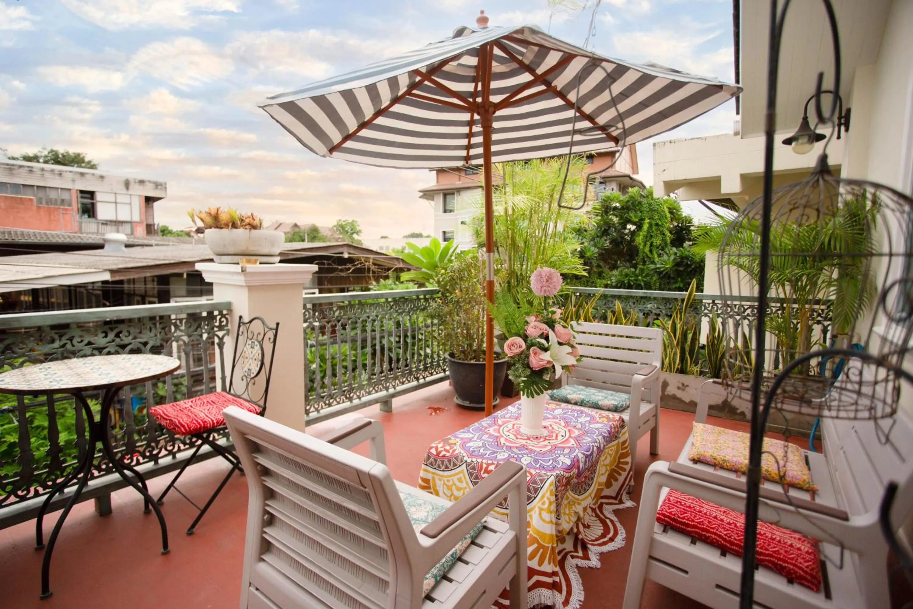 Patio in Pran At Kumuang Boutique House