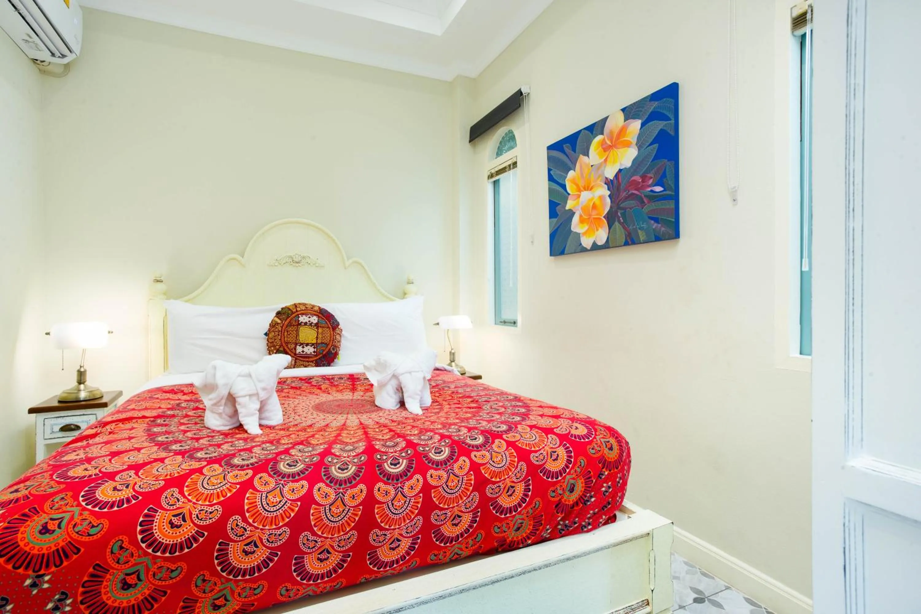 Bed in Pran At Kumuang Boutique House