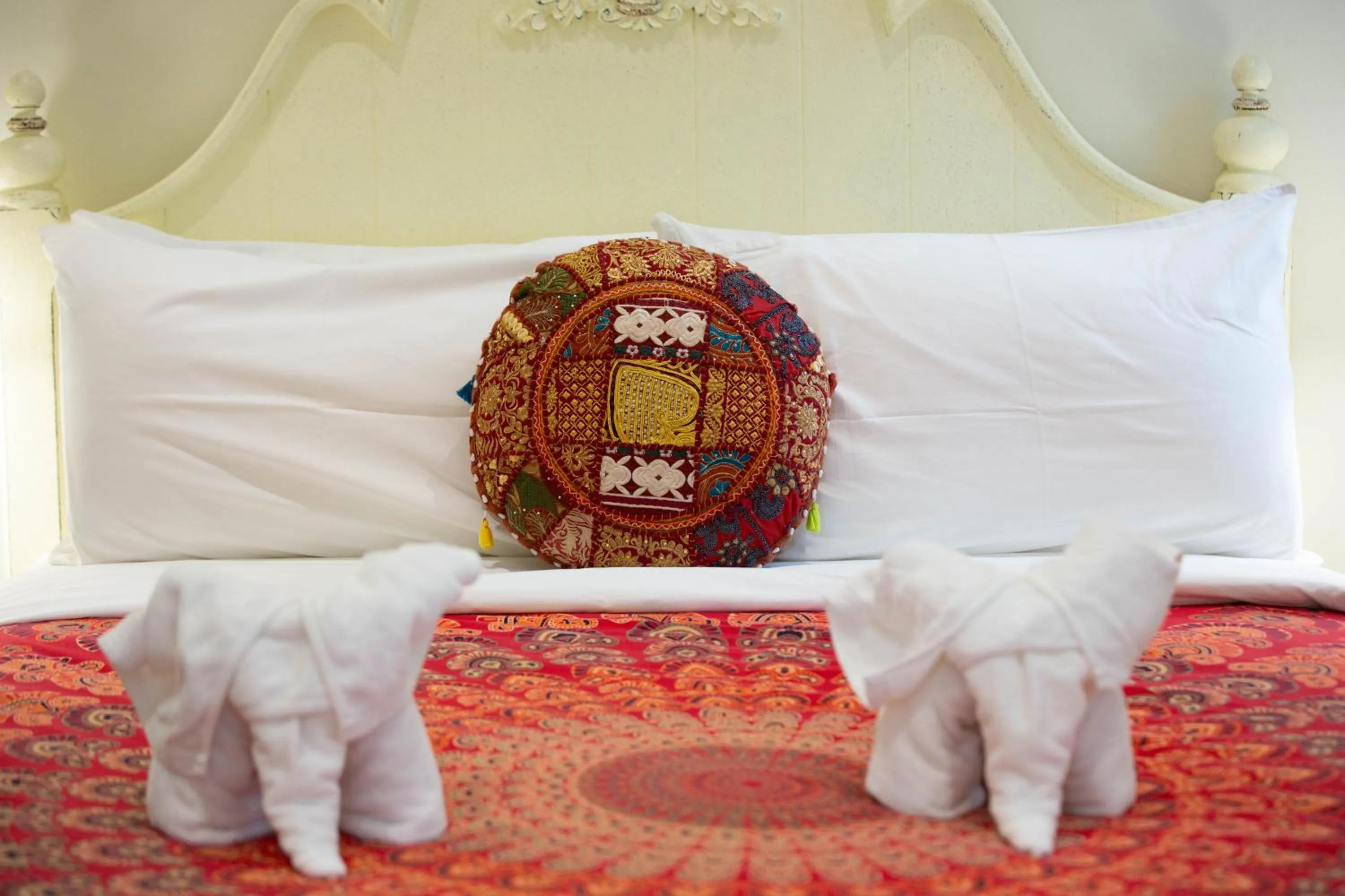 Bed in Pran At Kumuang Boutique House