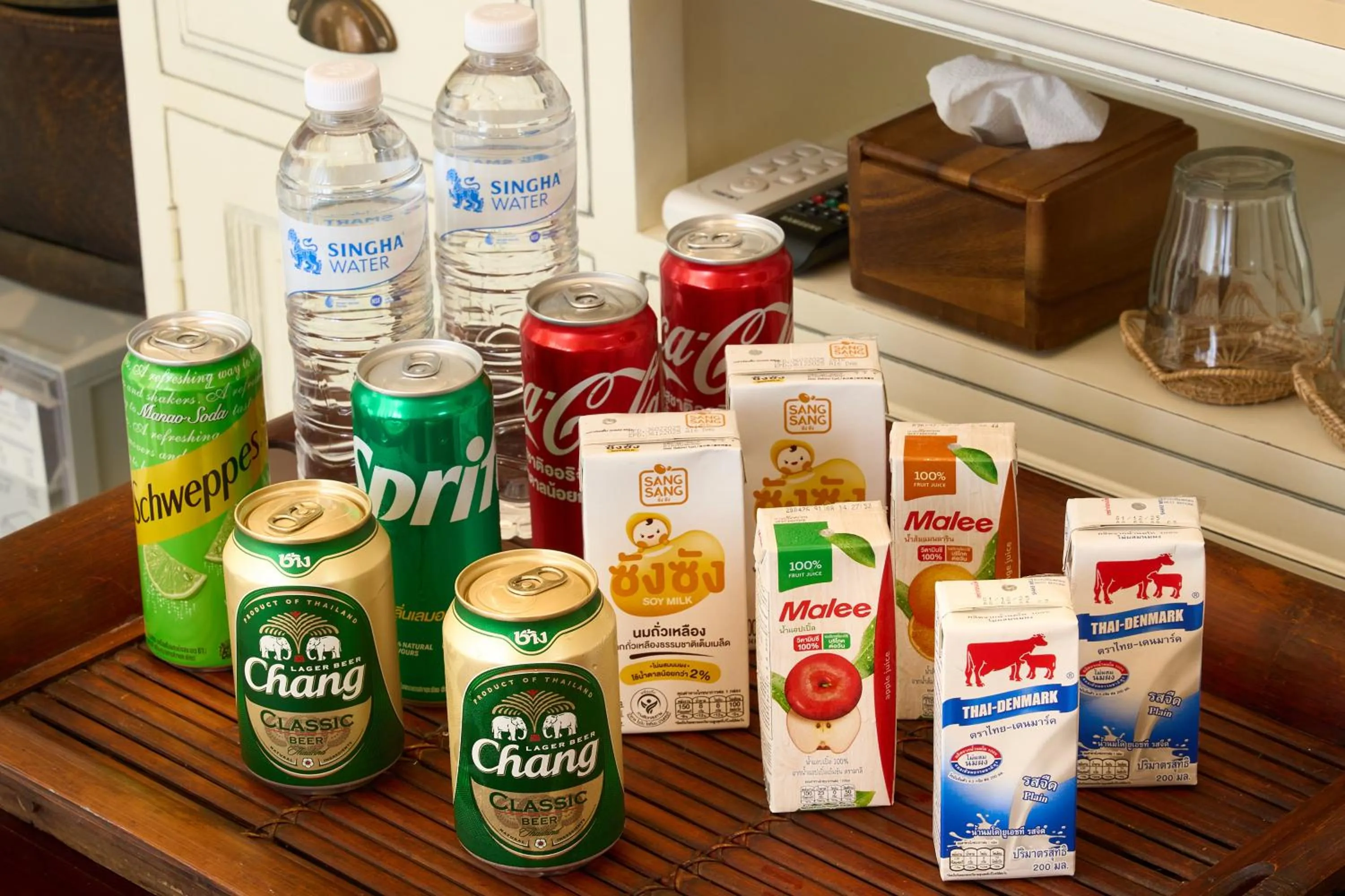 minibar in Pran At Kumuang Boutique House