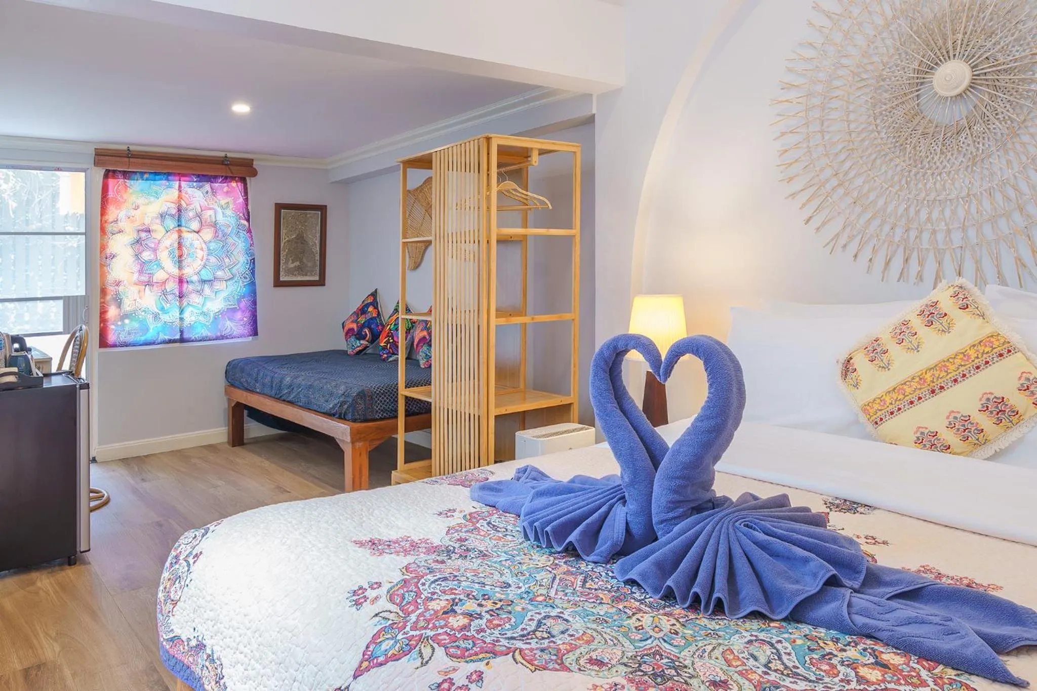 Bed in Pran At Kumuang Boutique House