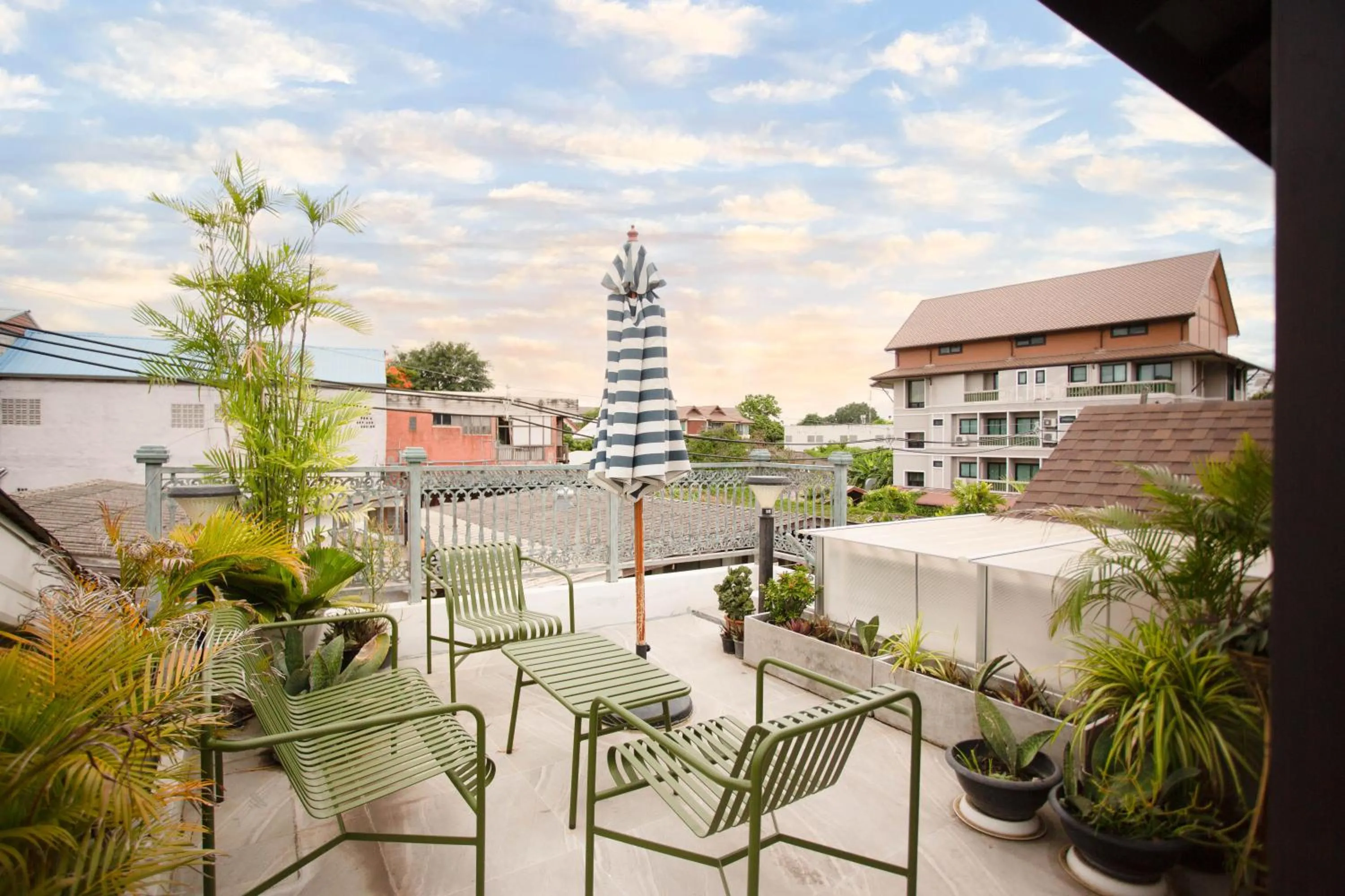 Patio in Pran At Kumuang Boutique House