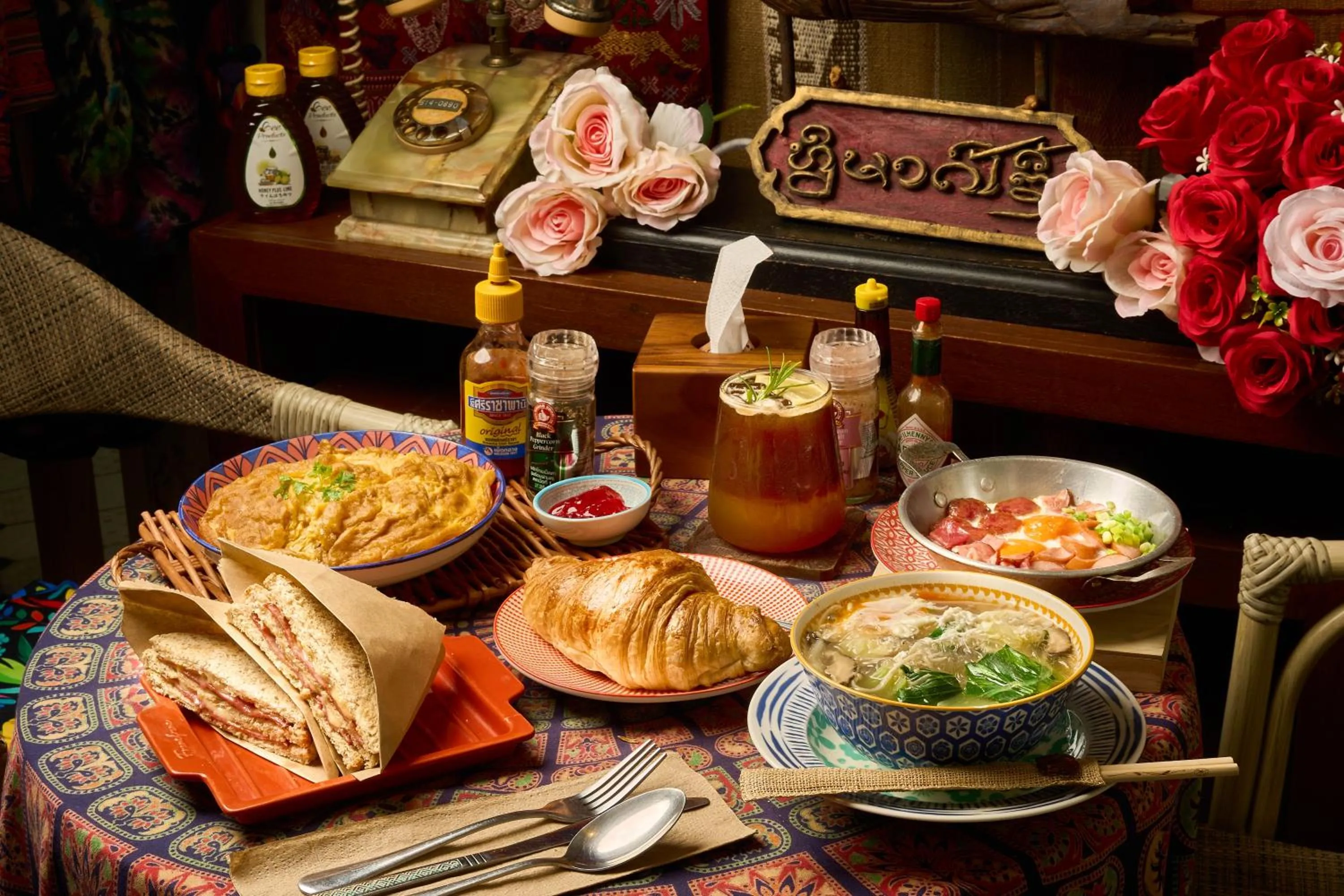 Breakfast in Pran At Kumuang Boutique House