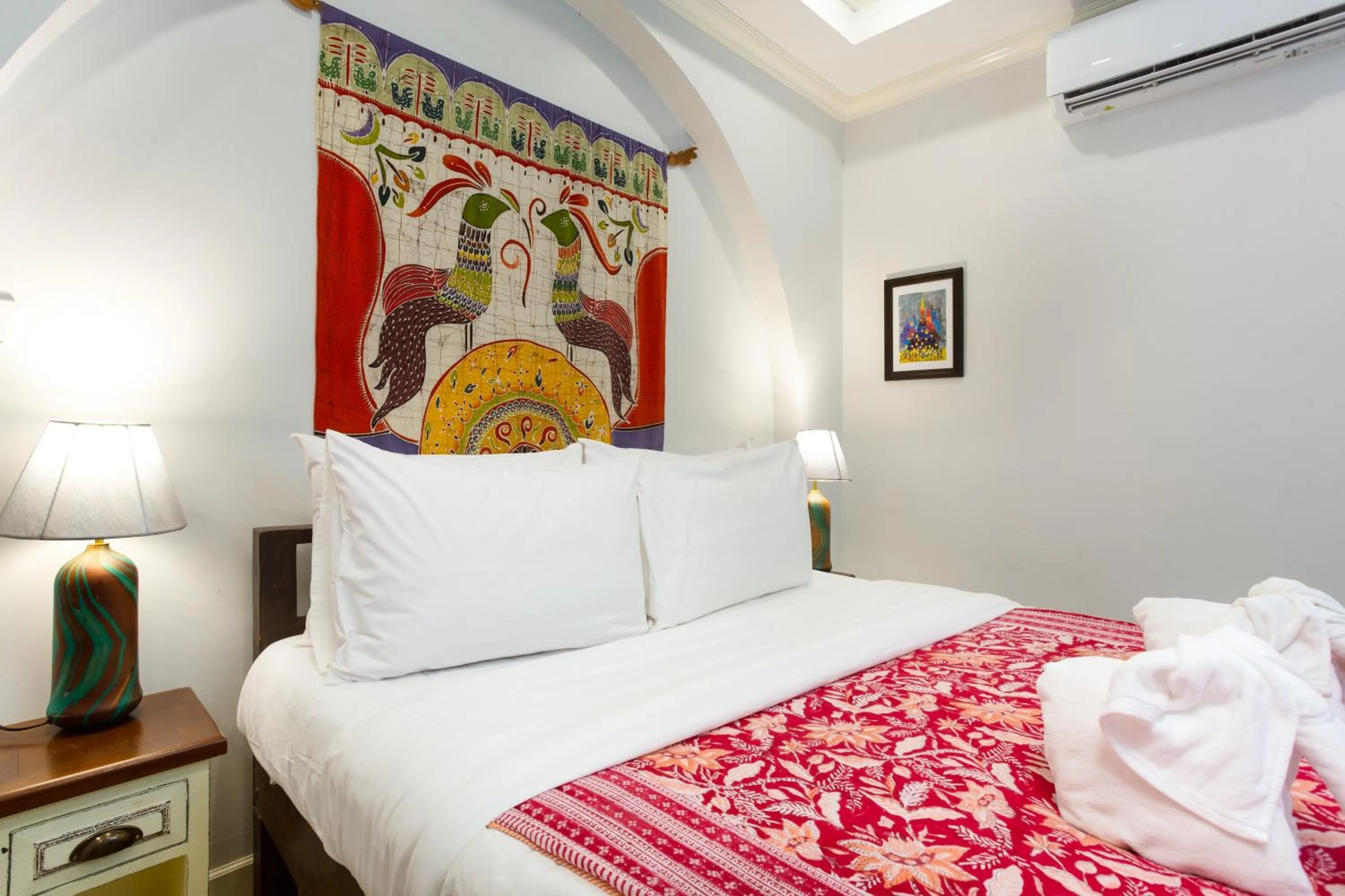 Bed in Pran At Kumuang Boutique House