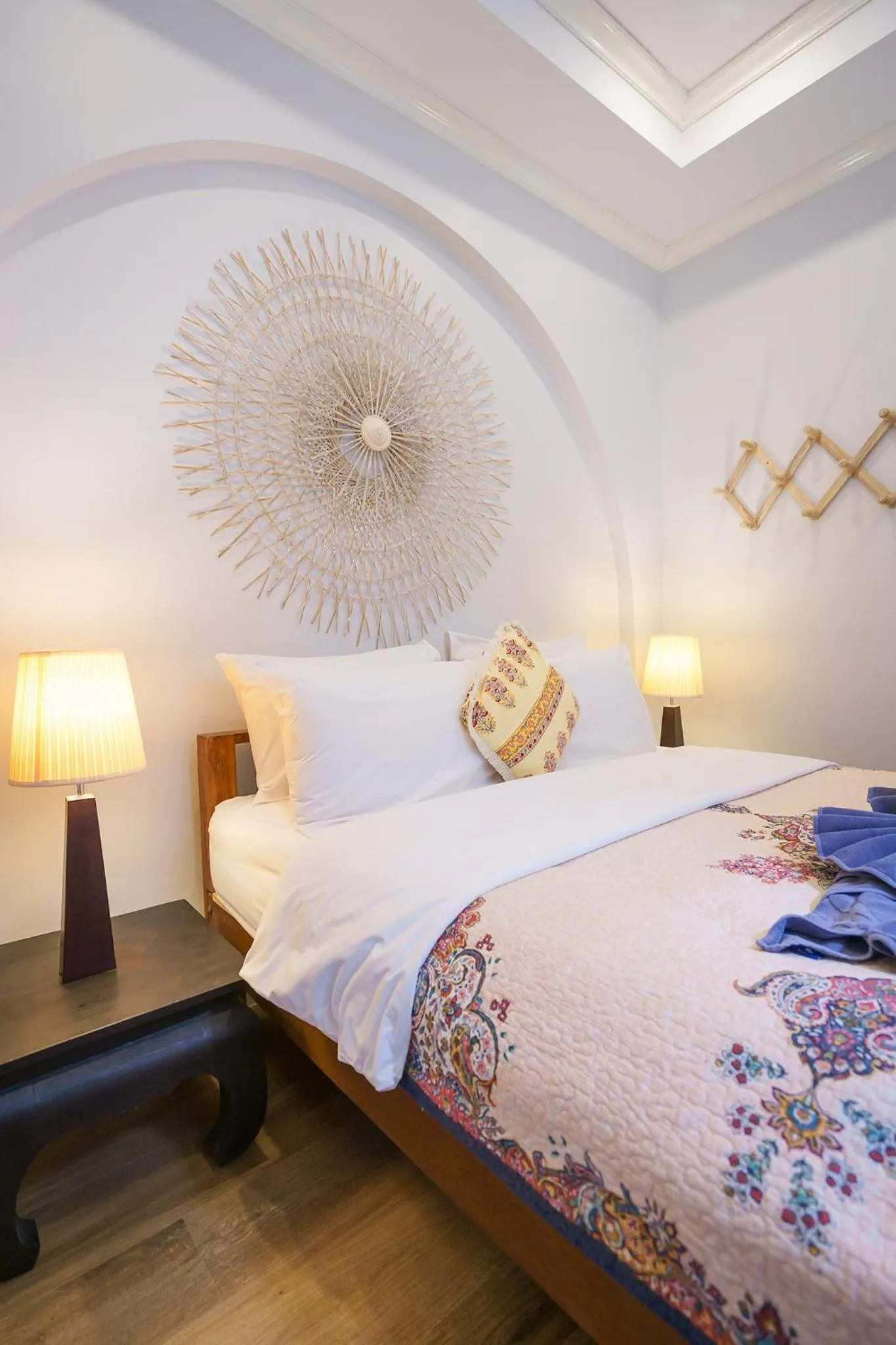 Bed in Pran At Kumuang Boutique House