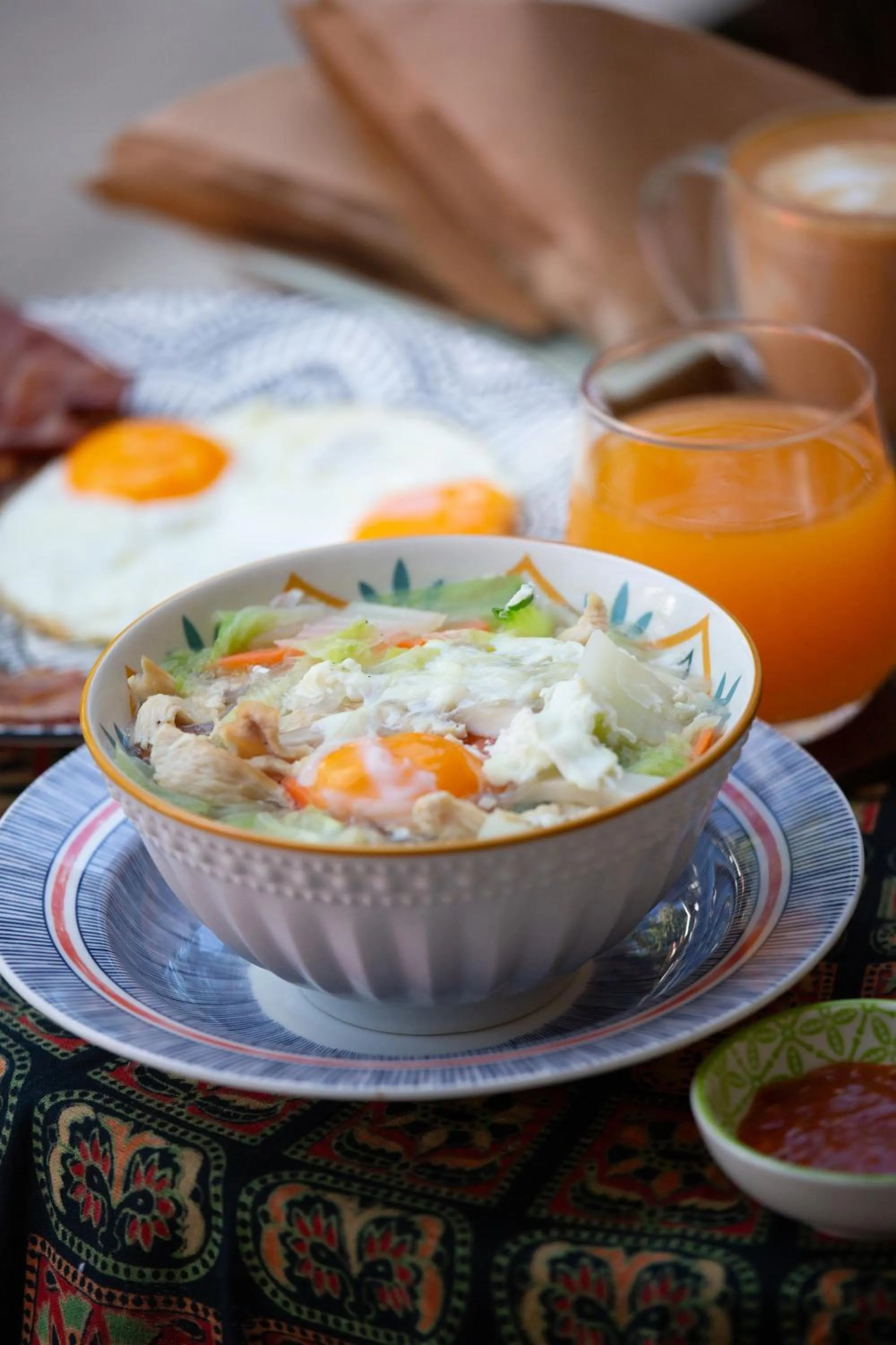 Breakfast in Pran At Kumuang Boutique House