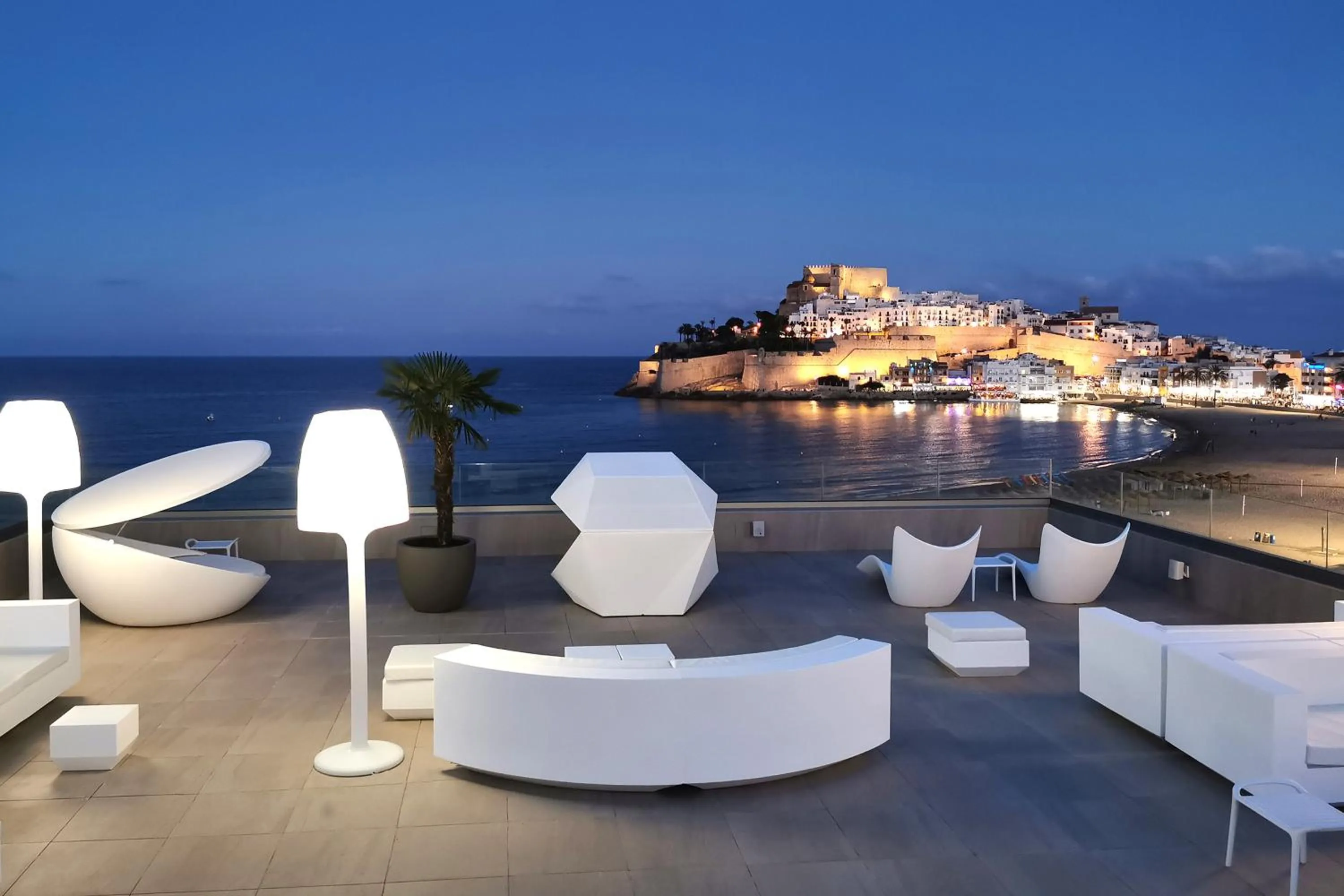 Balcony/Terrace in Hotel & Spa Castillo de Peñíscola 4* Sup