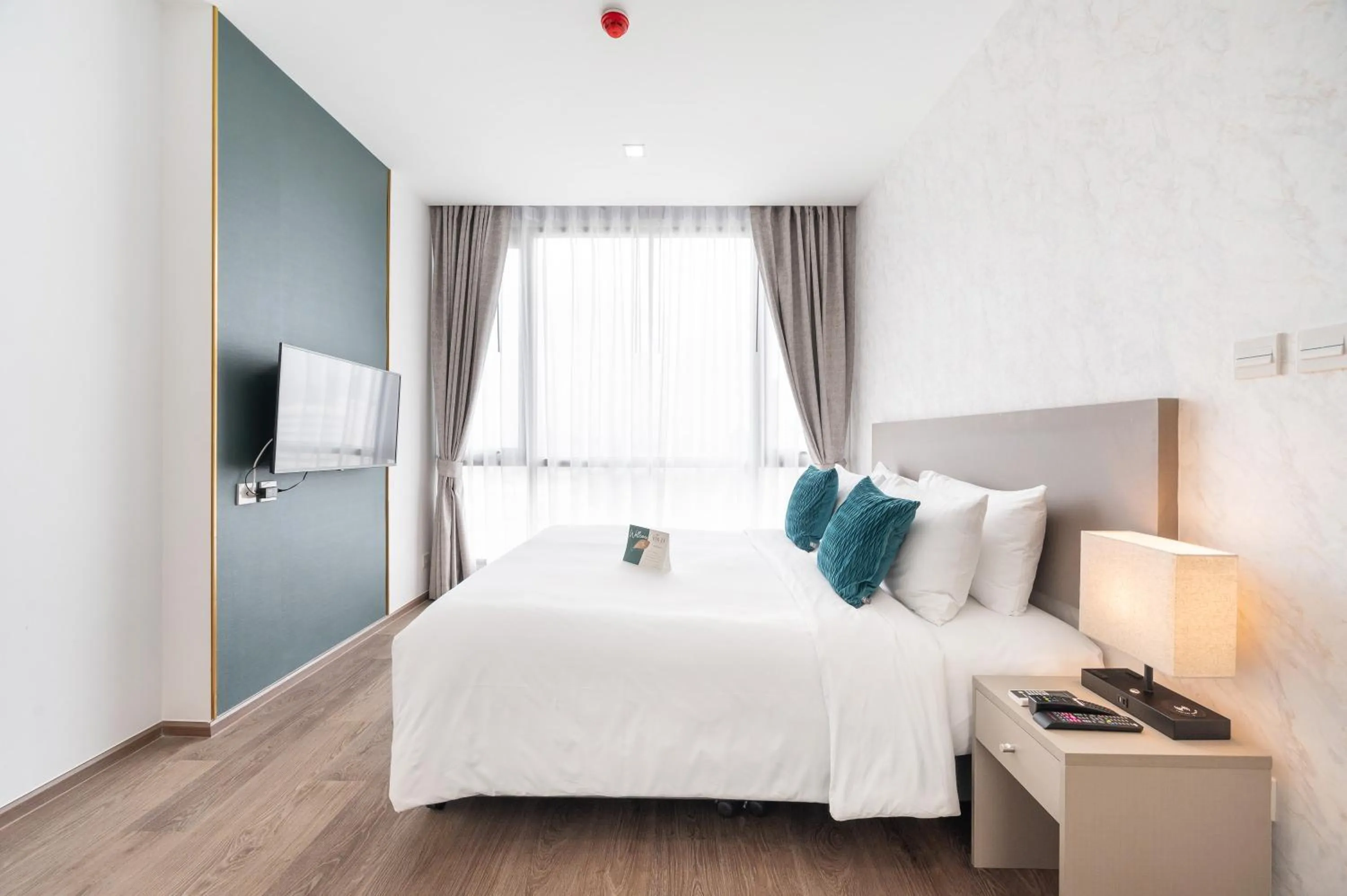 Bed in The Rich Residence Sukhumvit Nana