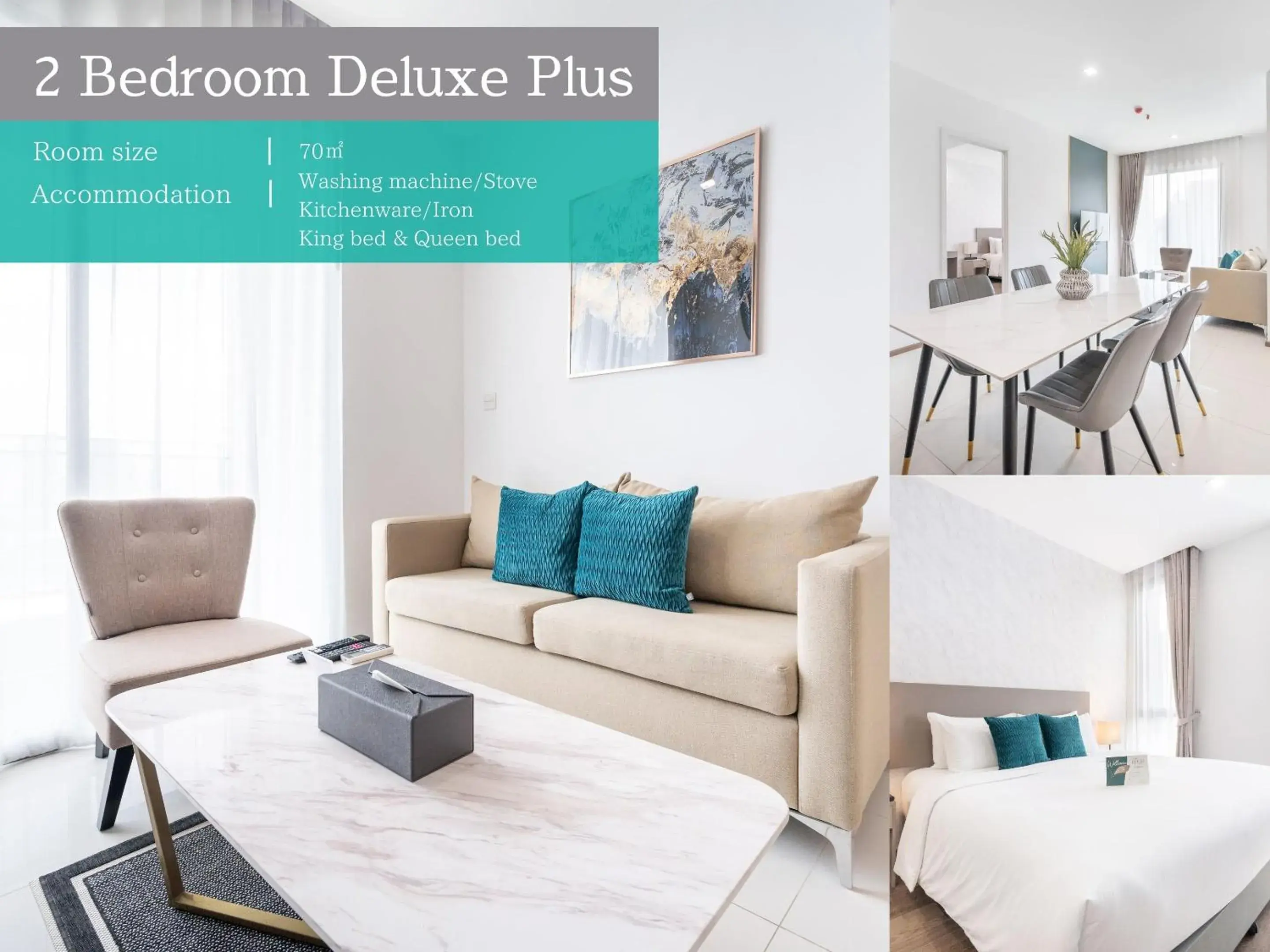 Two-Bedroom Suite in The Rich Residence Sukhumvit Nana Two-Bedroom Suite in The Rich Residence Sukhumvit Nana