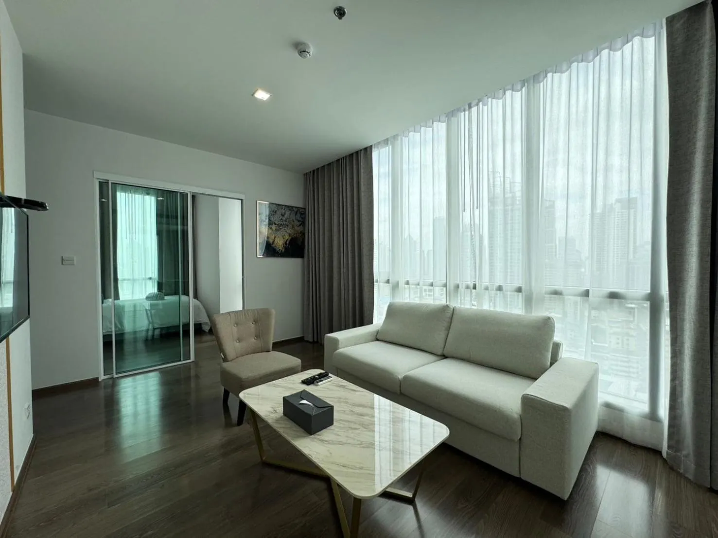 Photo of the whole room in The Rich Residence Sukhumvit Nana