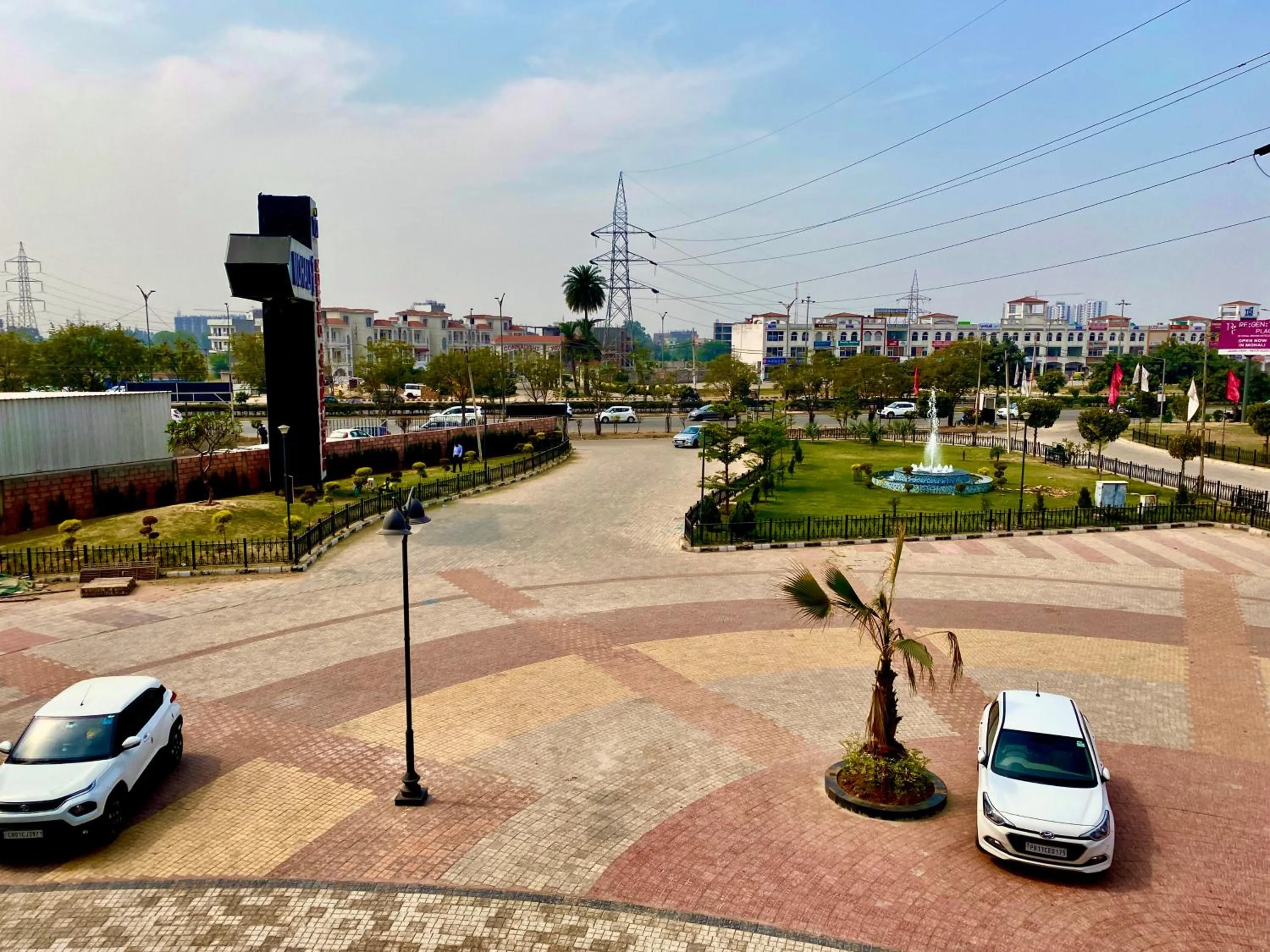 City view in Regenta Place Chandigarh Mohali