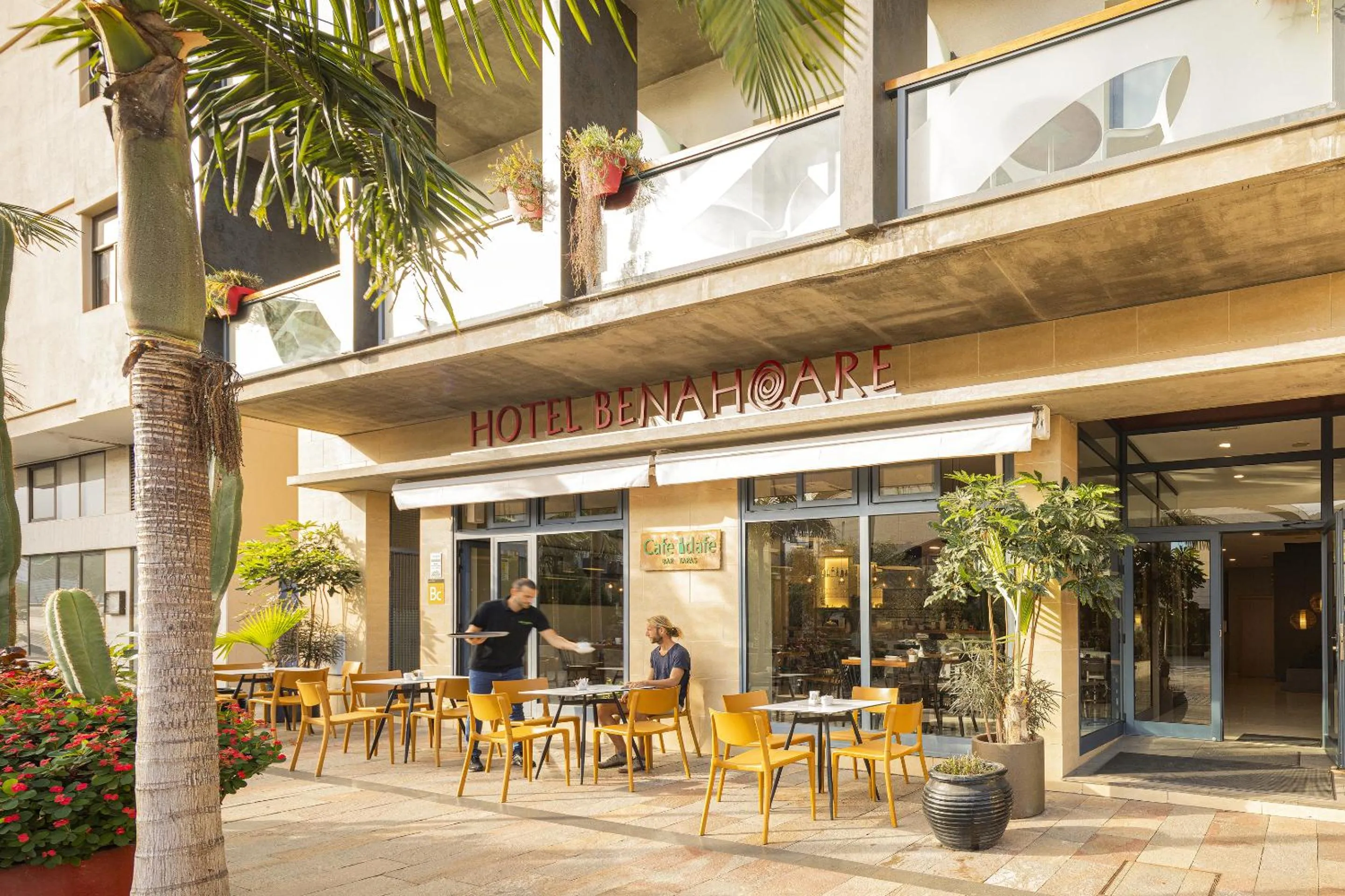 Lounge or bar in Hotel Benahoare