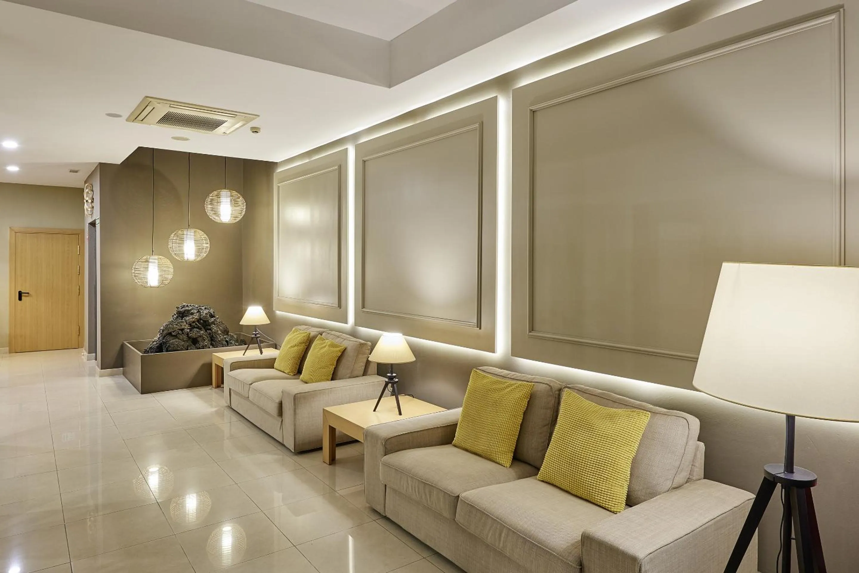 Lobby or reception in Hotel Benahoare