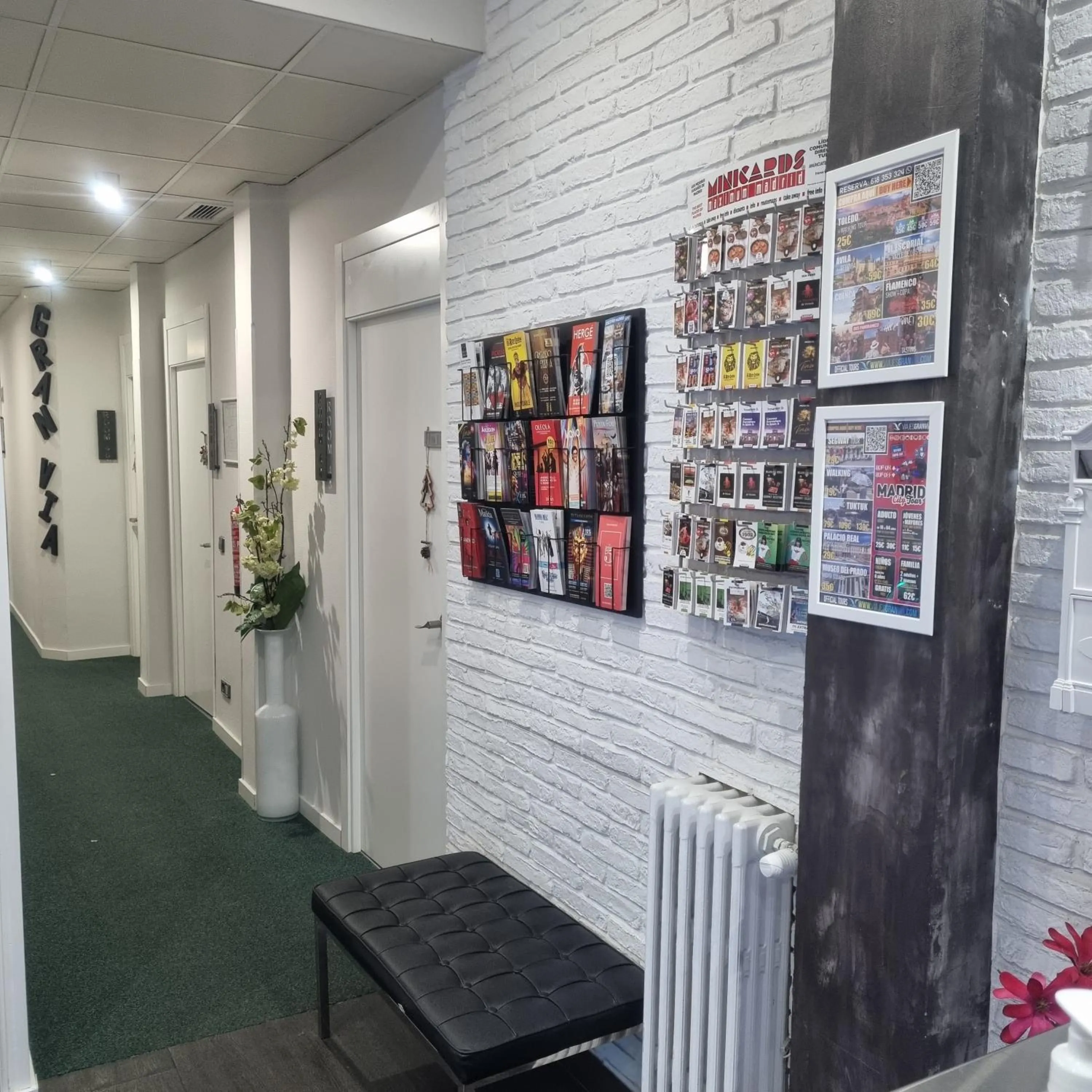 Bird's eye view in Hostal Lauria