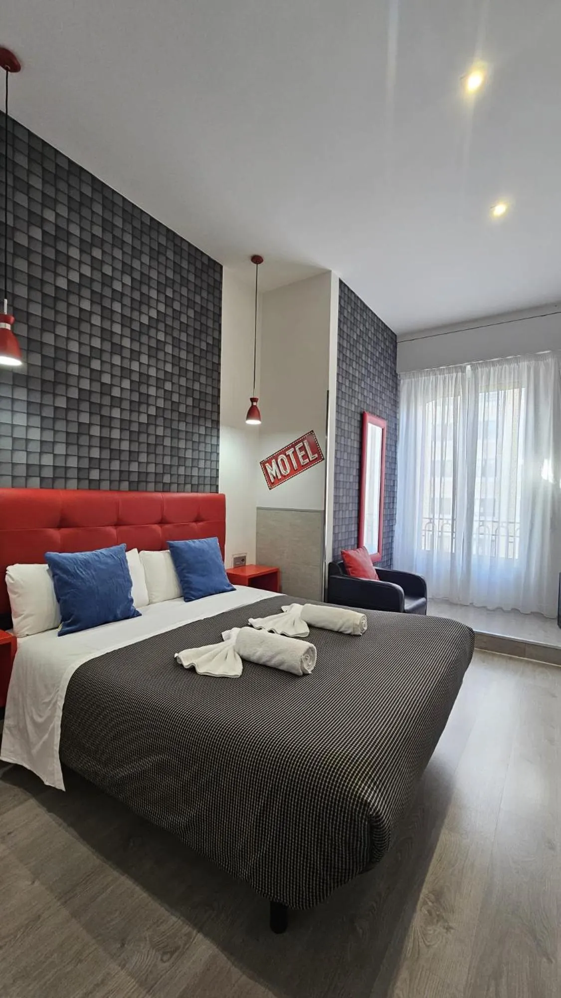 Bed in Hostal Lauria