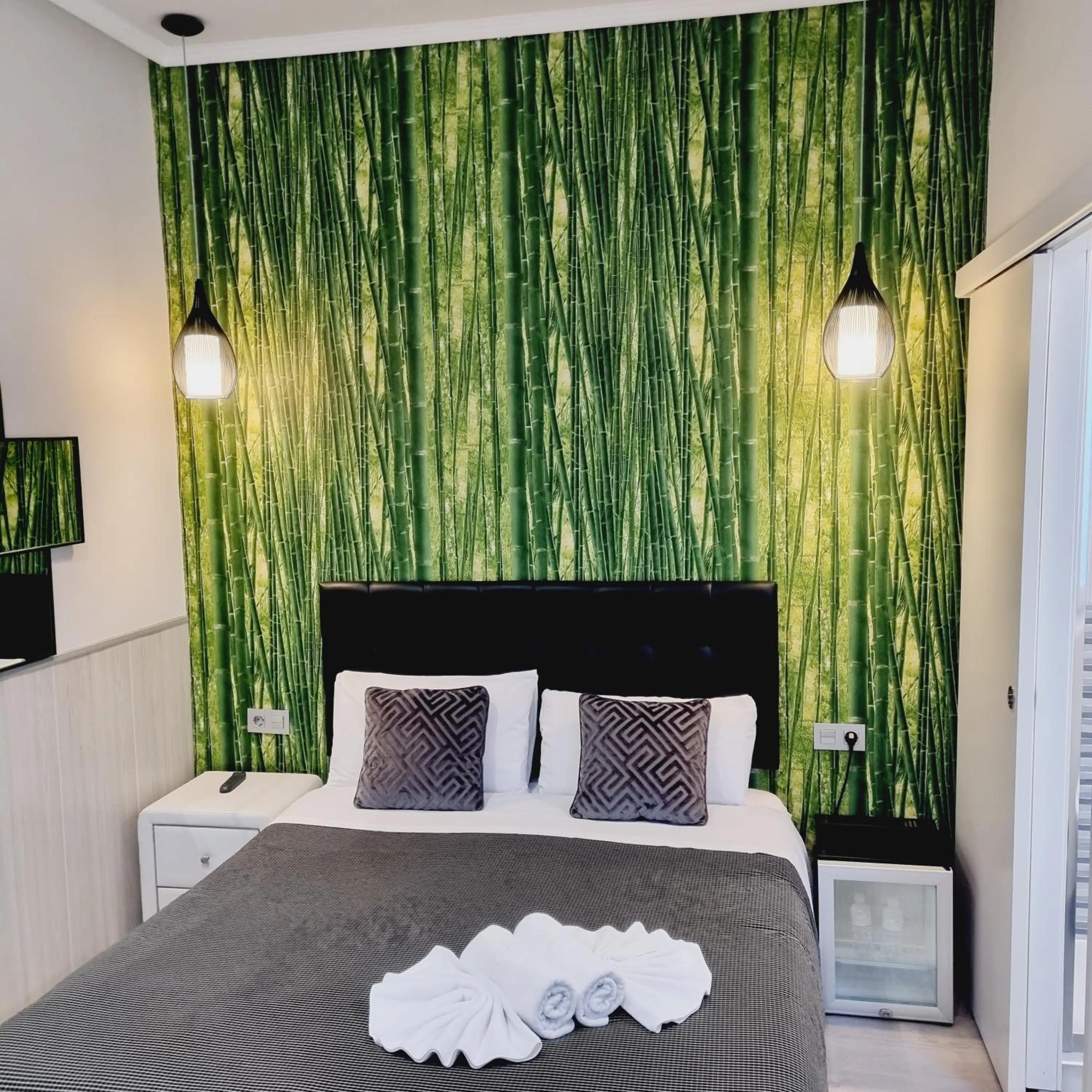 Bed in Hostal Lauria