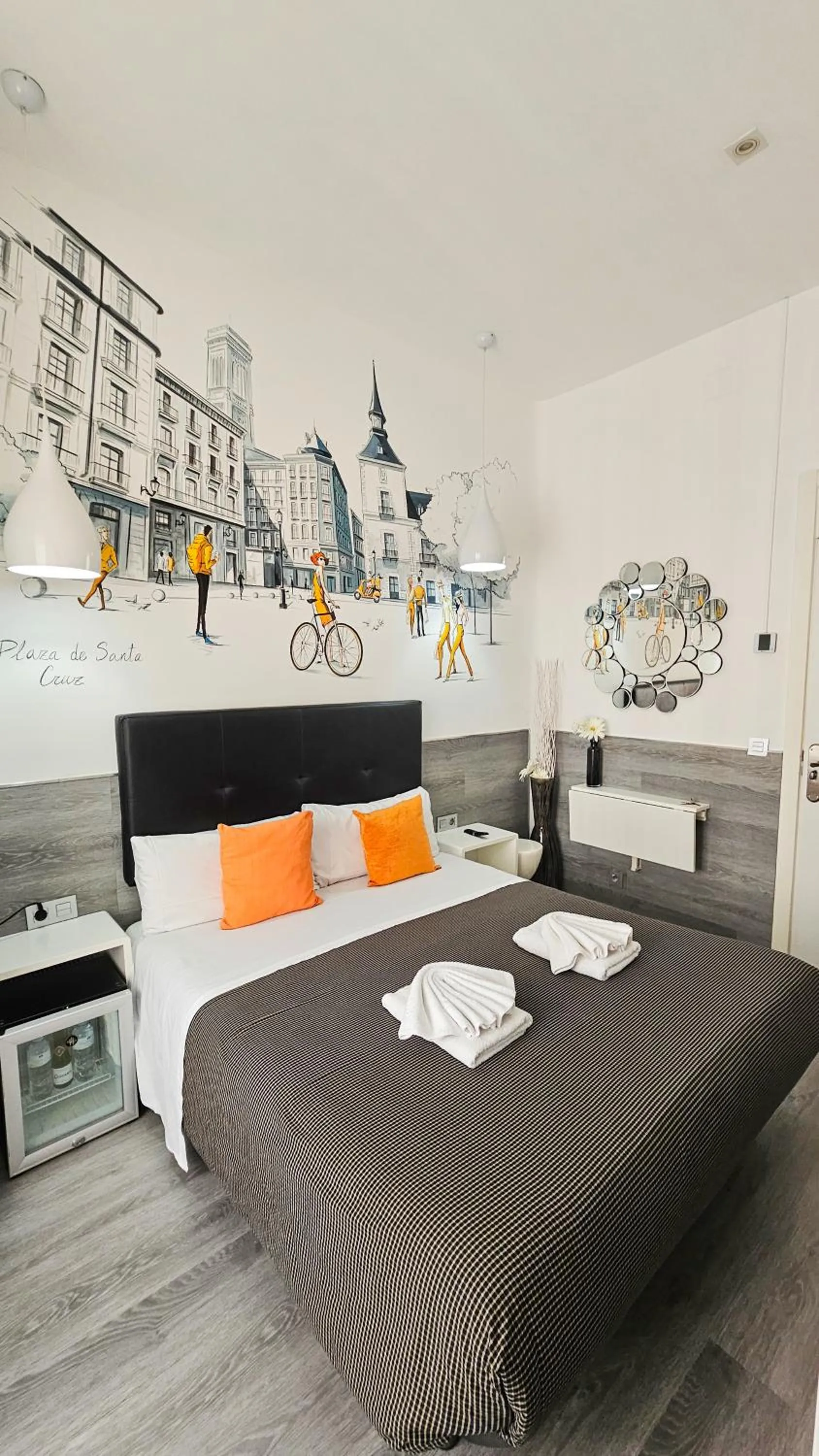 Bed in Hostal Lauria