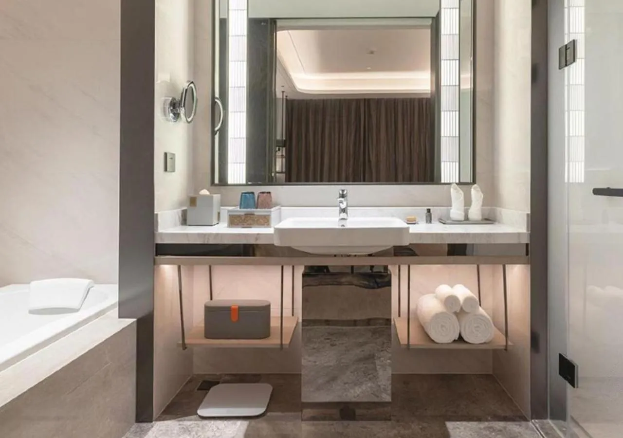 Bathroom in Wyndham Handan Congtai