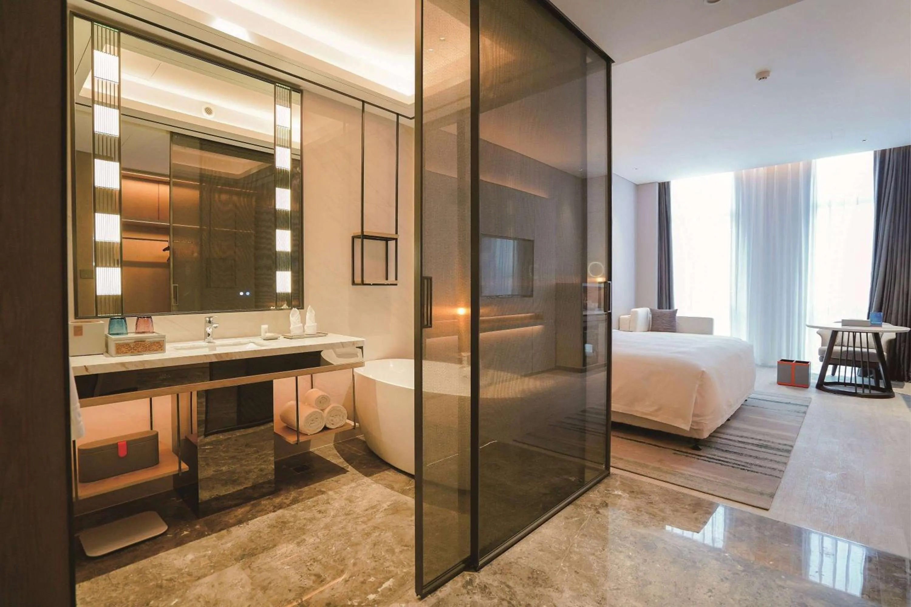 Photo of the whole room in Wyndham Handan Congtai