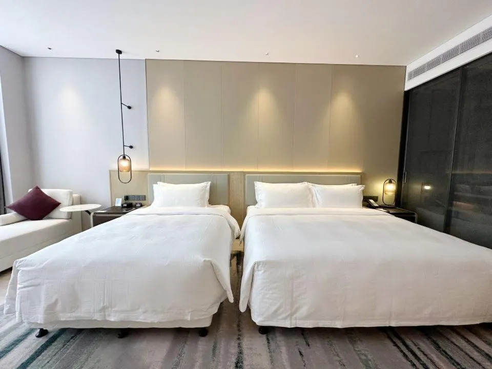 Family Twin Room, Non-Smoking - single occupancy in Wyndham Handan Congtai